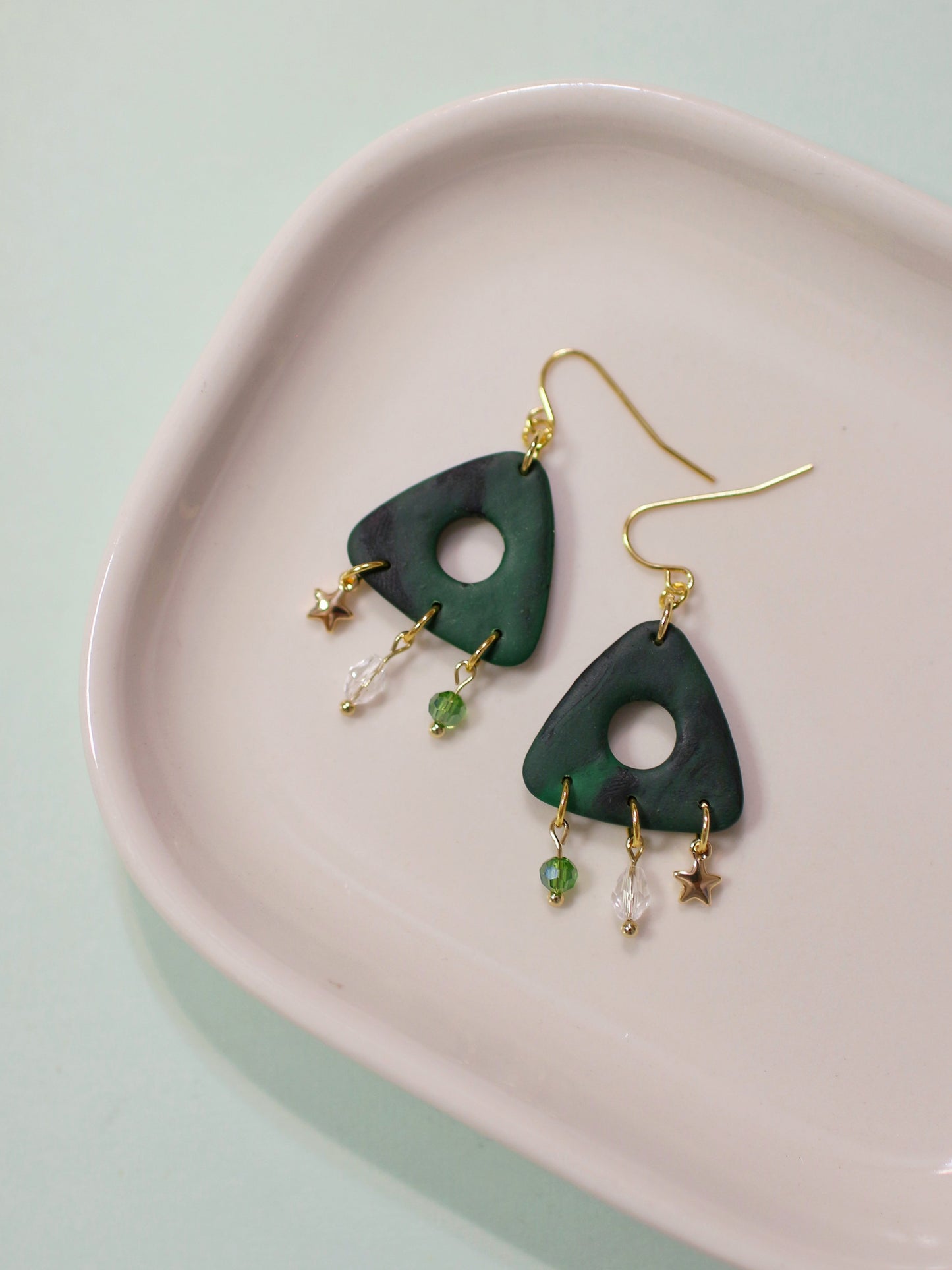 Seeing Stone - Statement Earrings