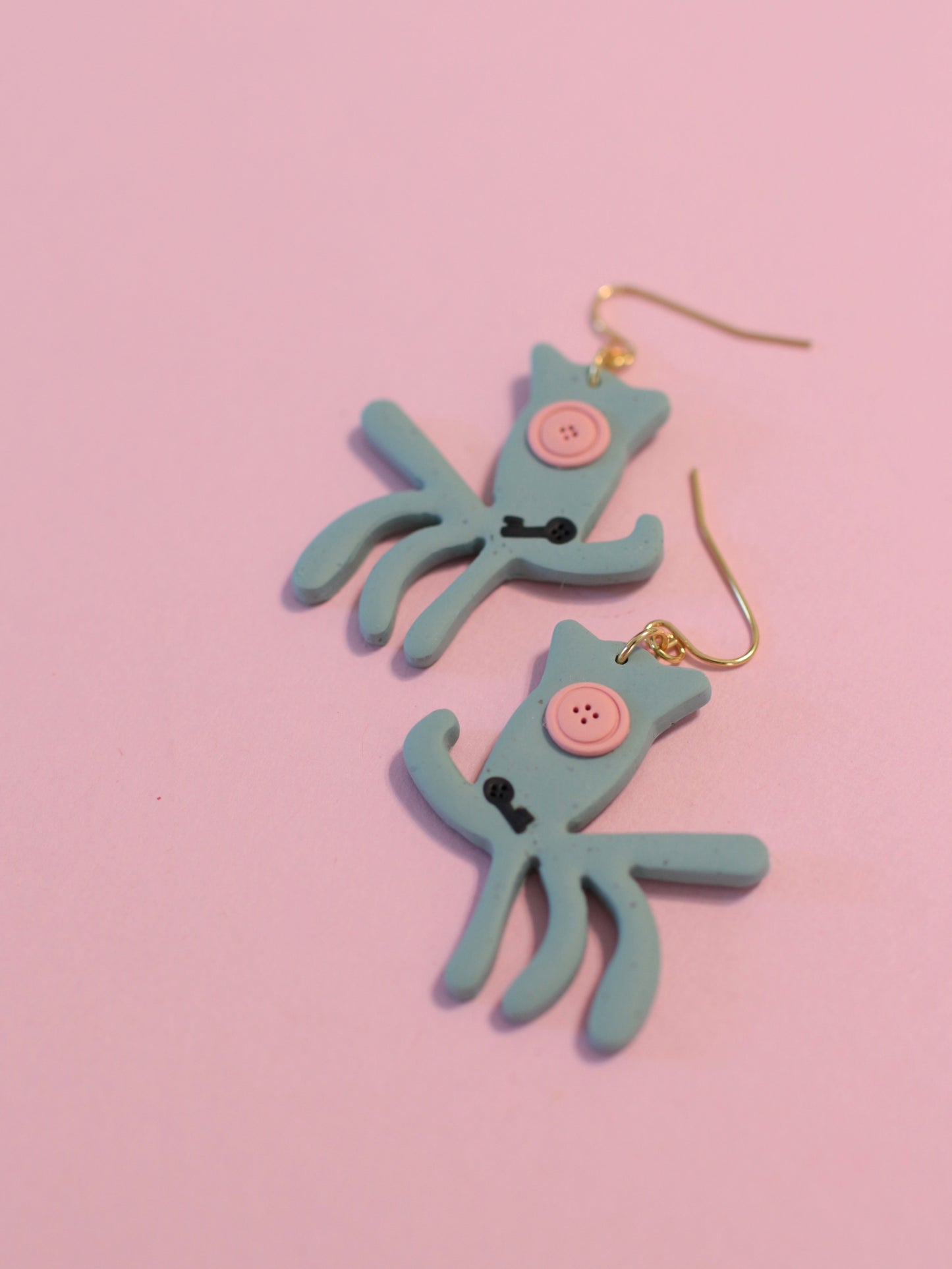 Plush Squid - Statement Fall Earrings