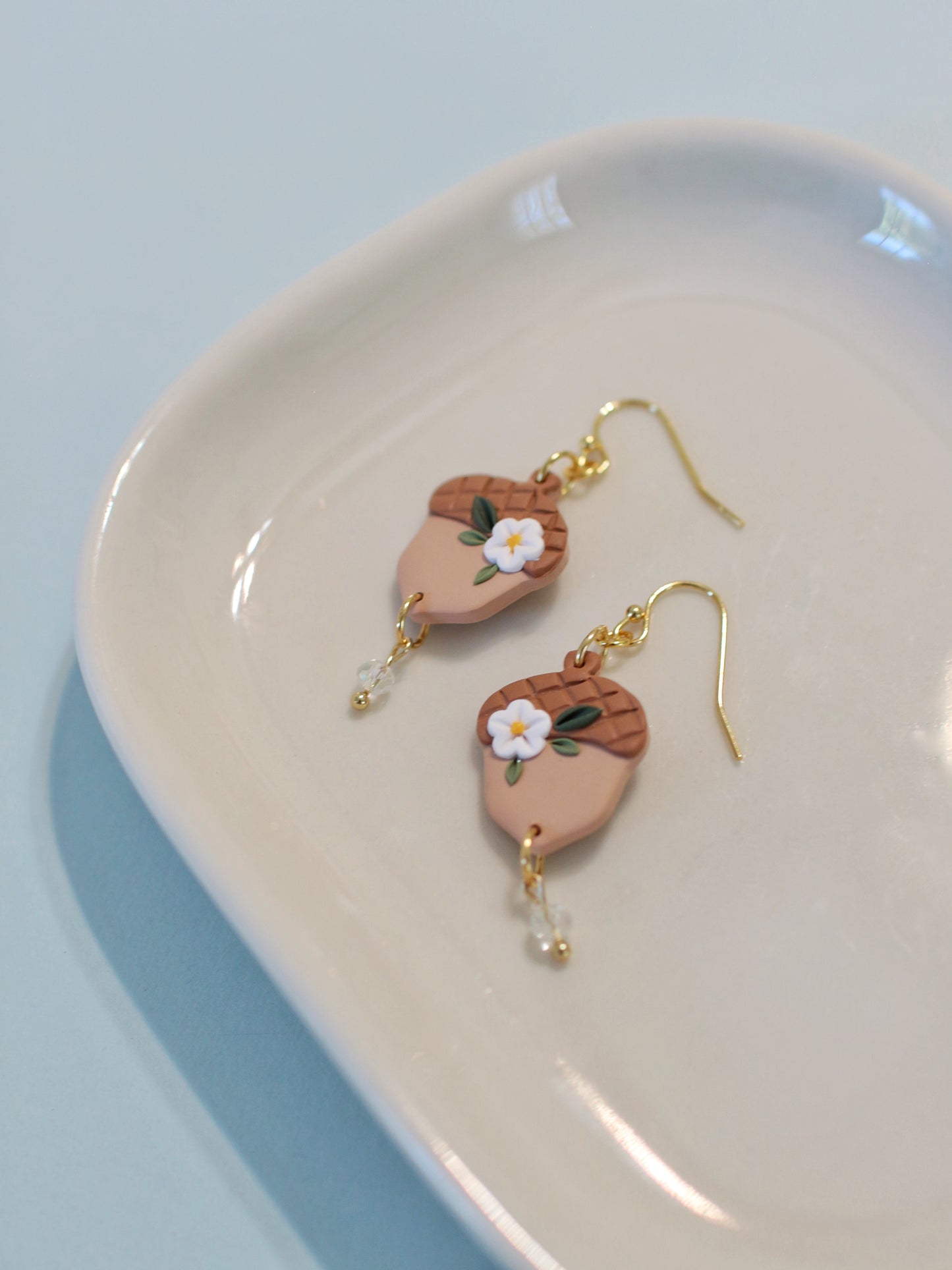 Forest Charm - Acorn Earrings