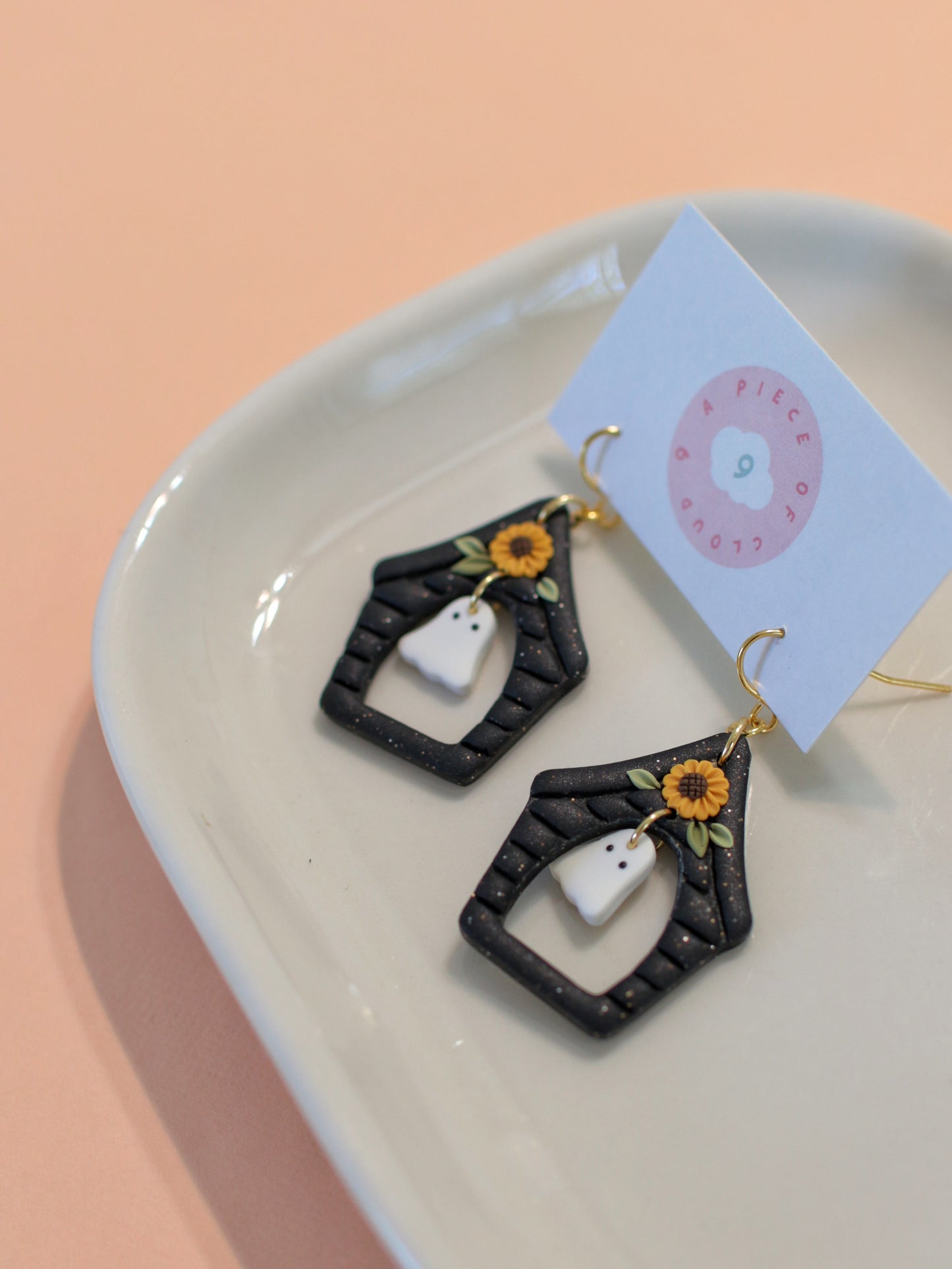 Haunted Harvest House - Halloween Earrings