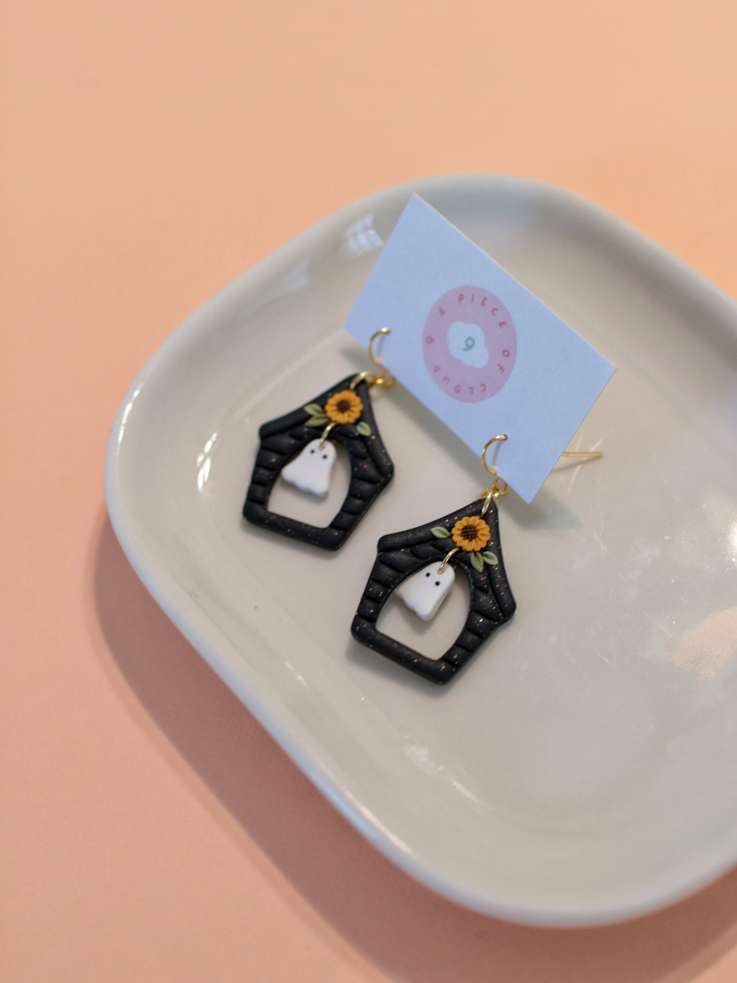 Haunted Harvest House - Halloween Earrings