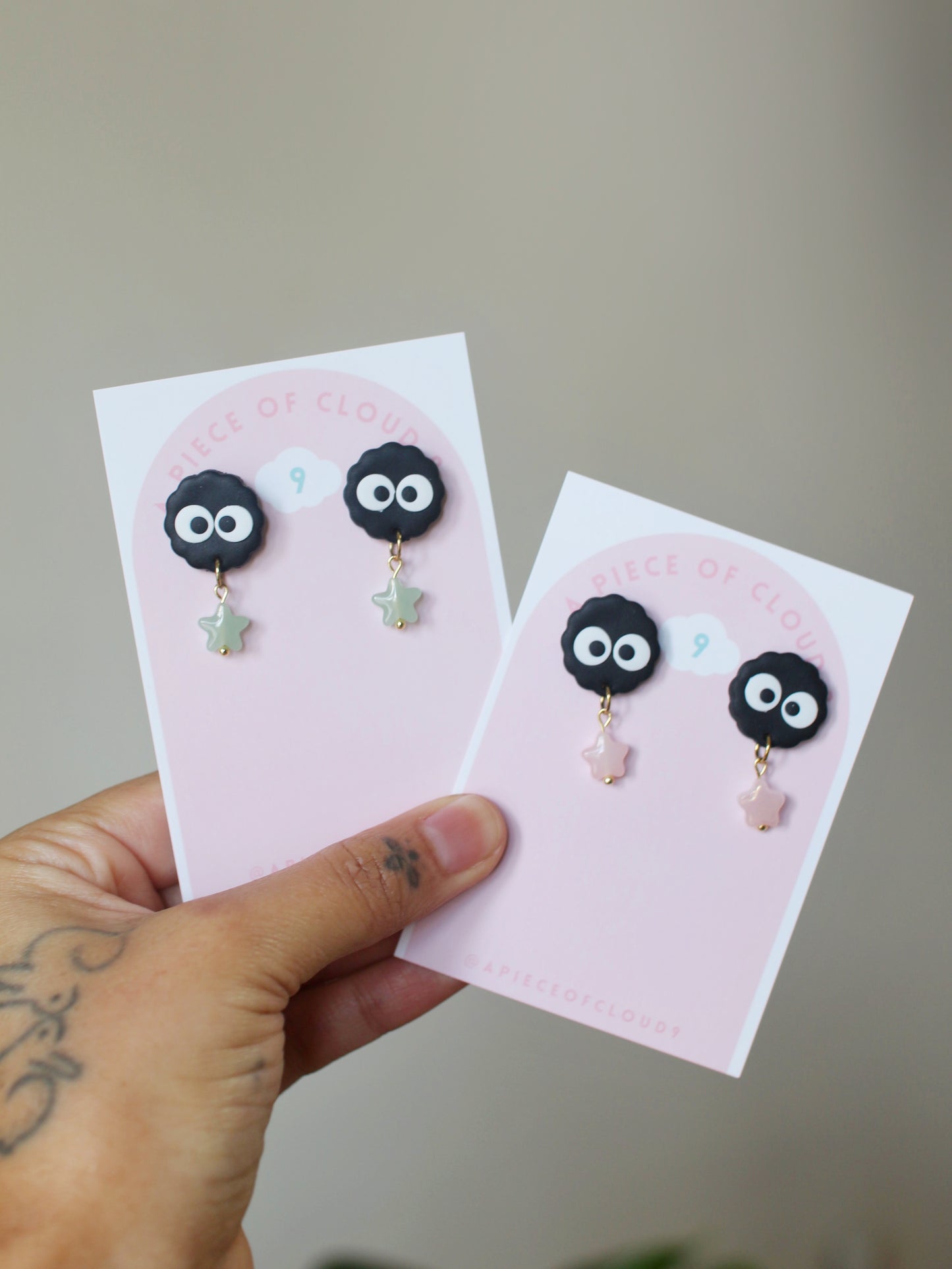 Mini Soot Stud Droplets