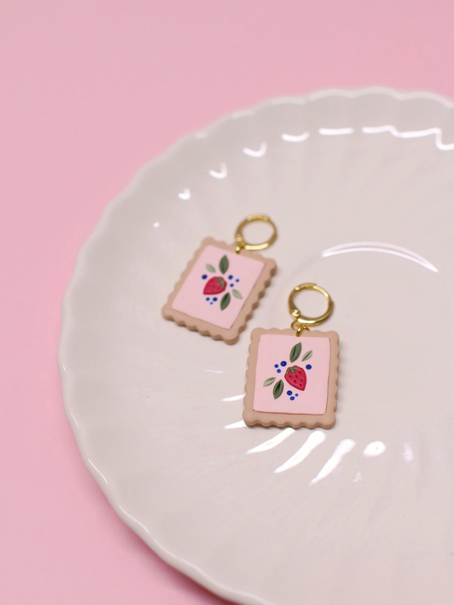 Breakfast Tartlets - Pastry Earrings