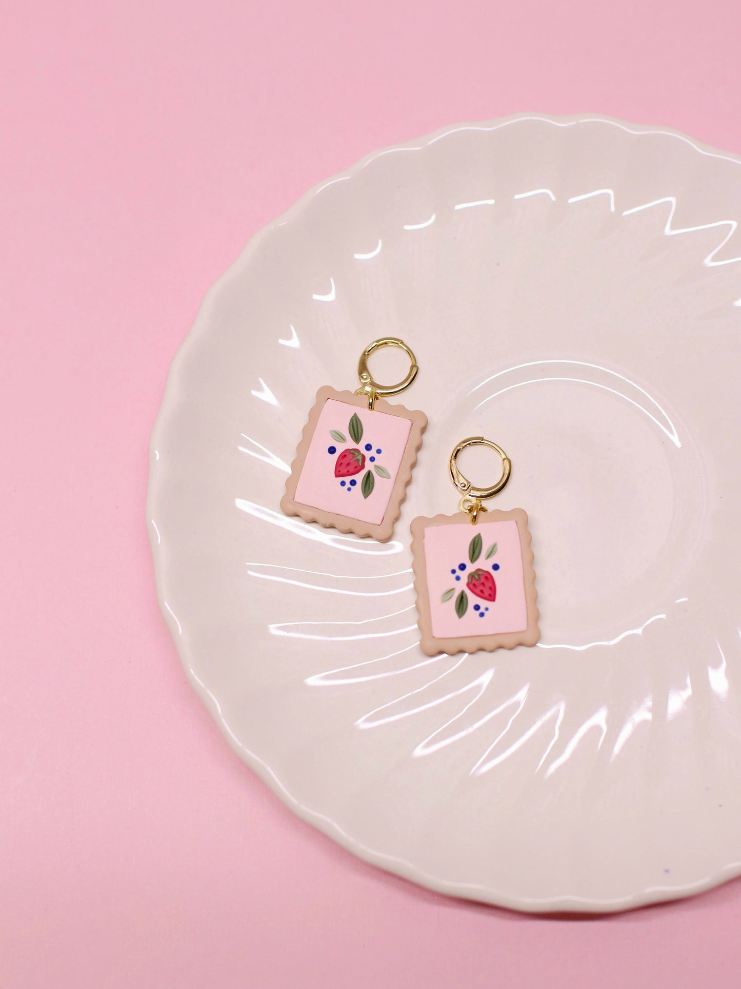 Breakfast Tartlets - Pastry Earrings