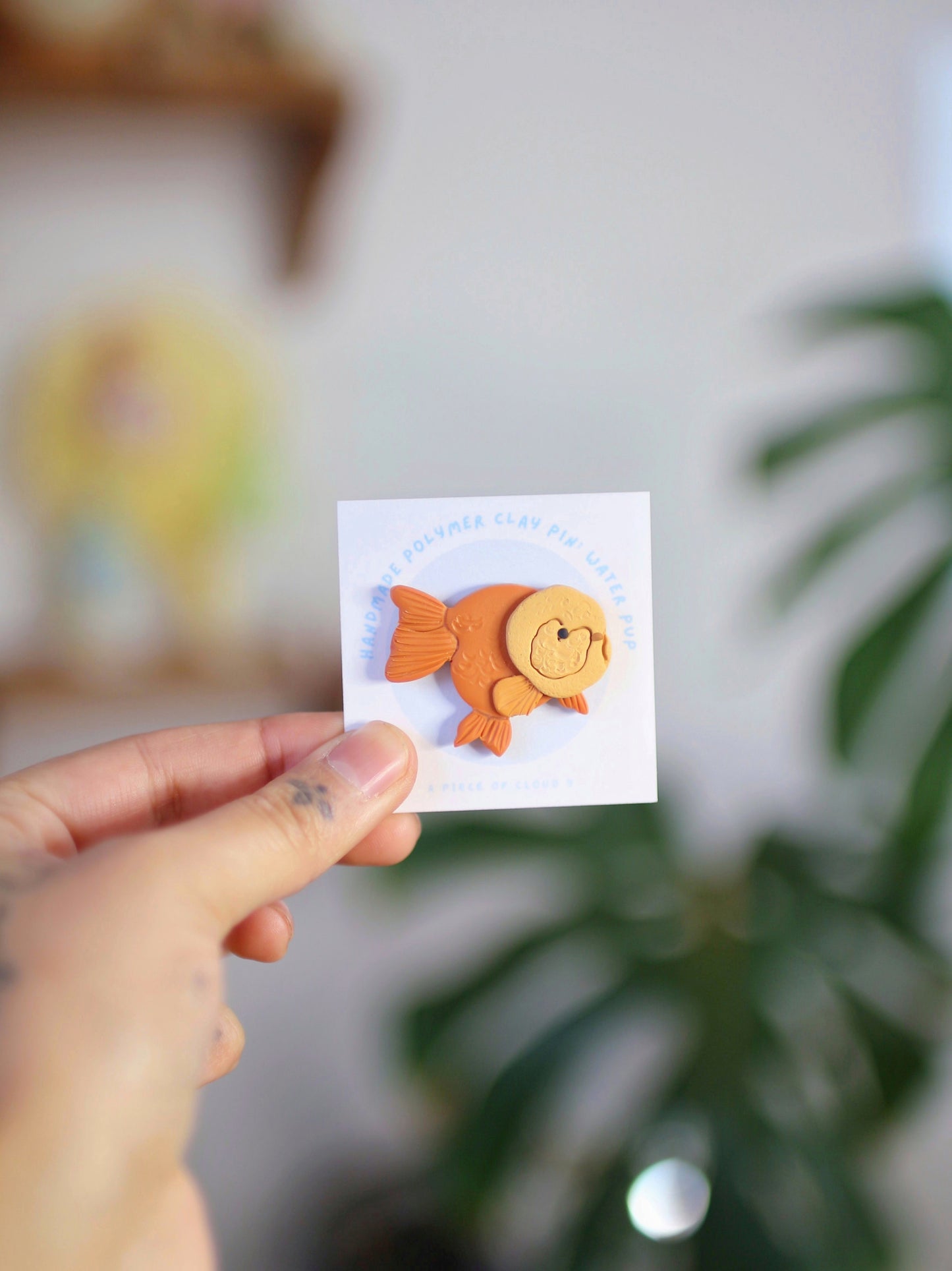Water Pup - Oranda Fish Pin