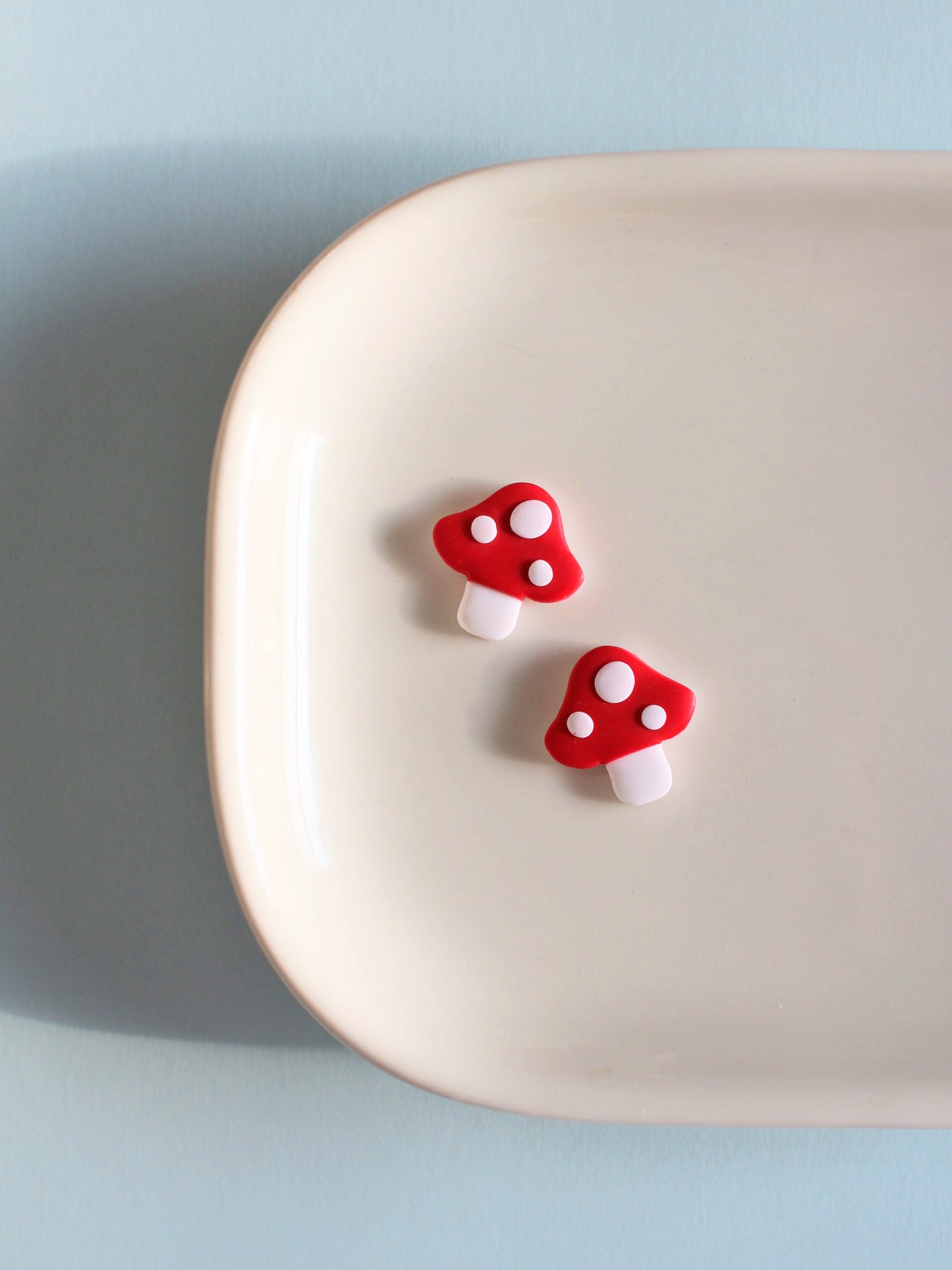 Mushroom Stud Earrings