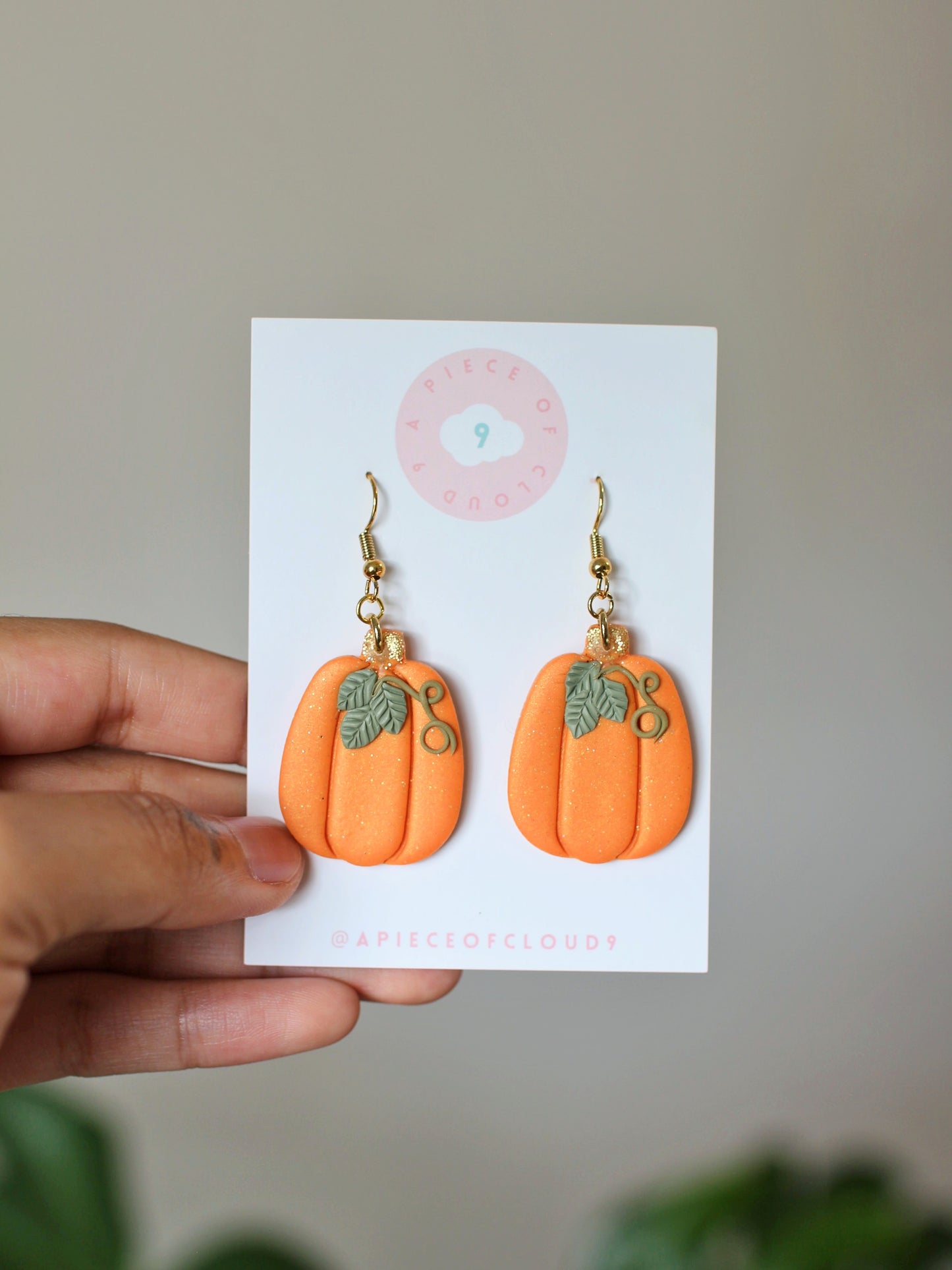Autumn Pumpkins - Fall Earrings