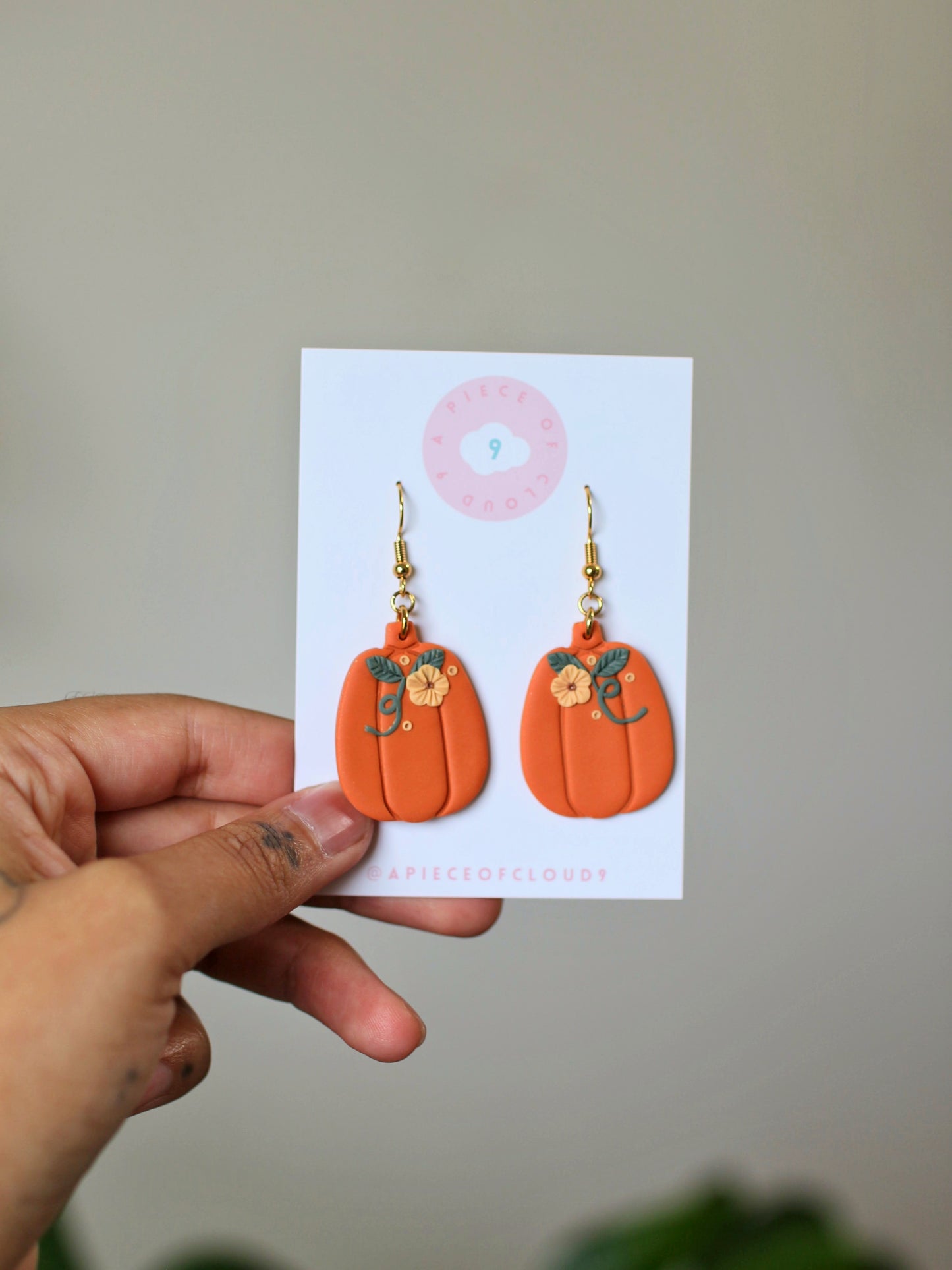 Autumn Pumpkins - Fall Earrings
