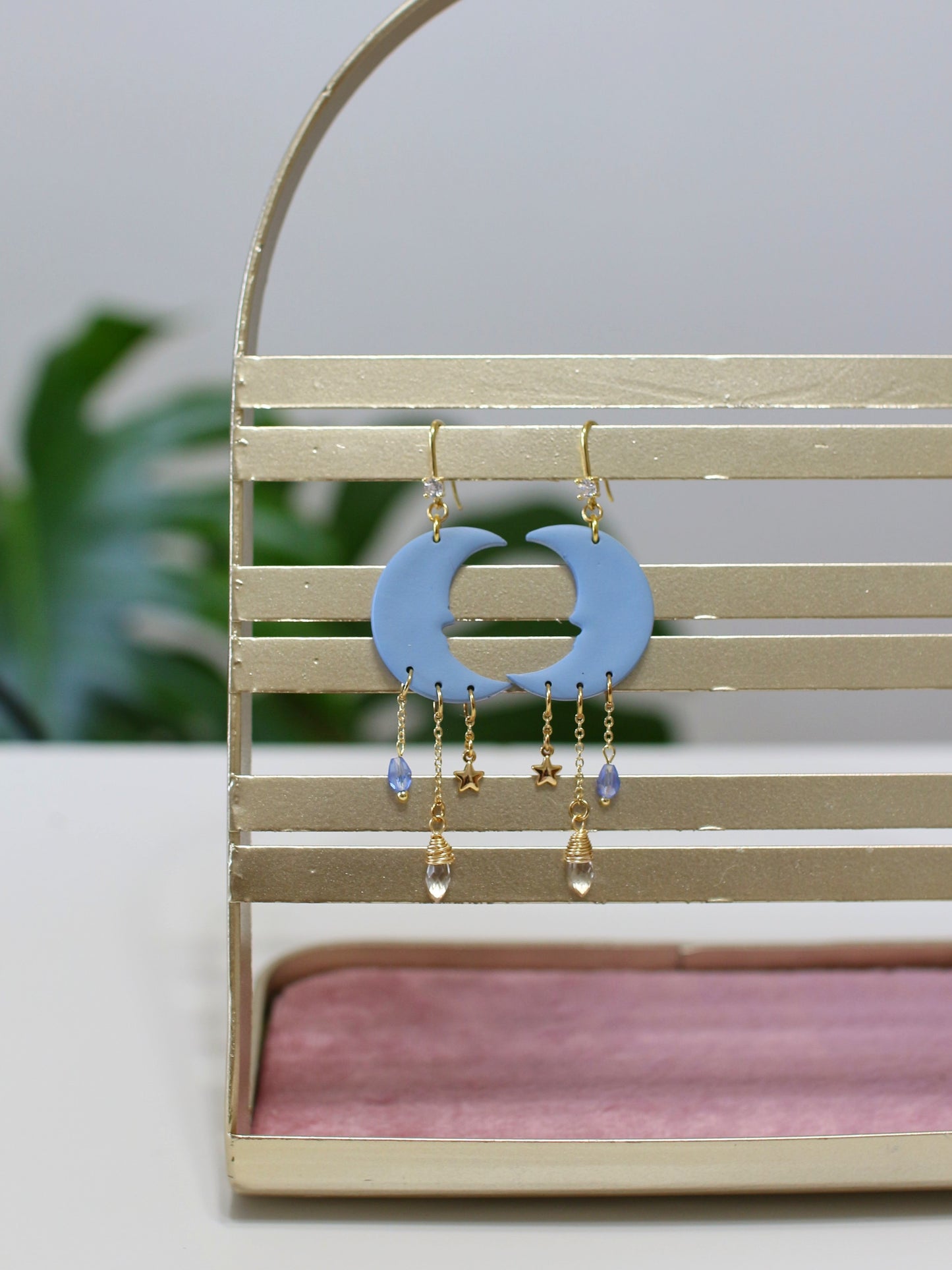 Celestia - Statement Moon Earrings