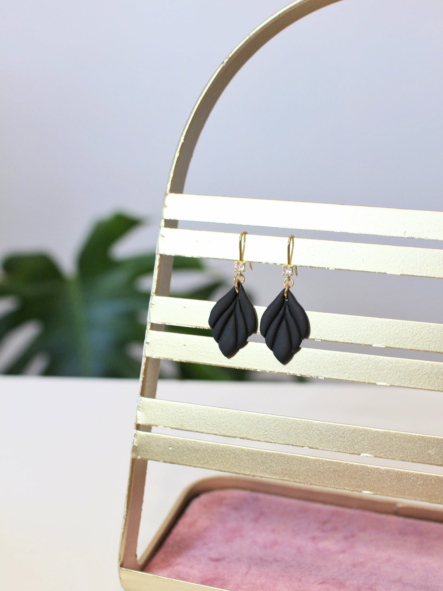 Autumn Droplets - Minimal Fall Earrings