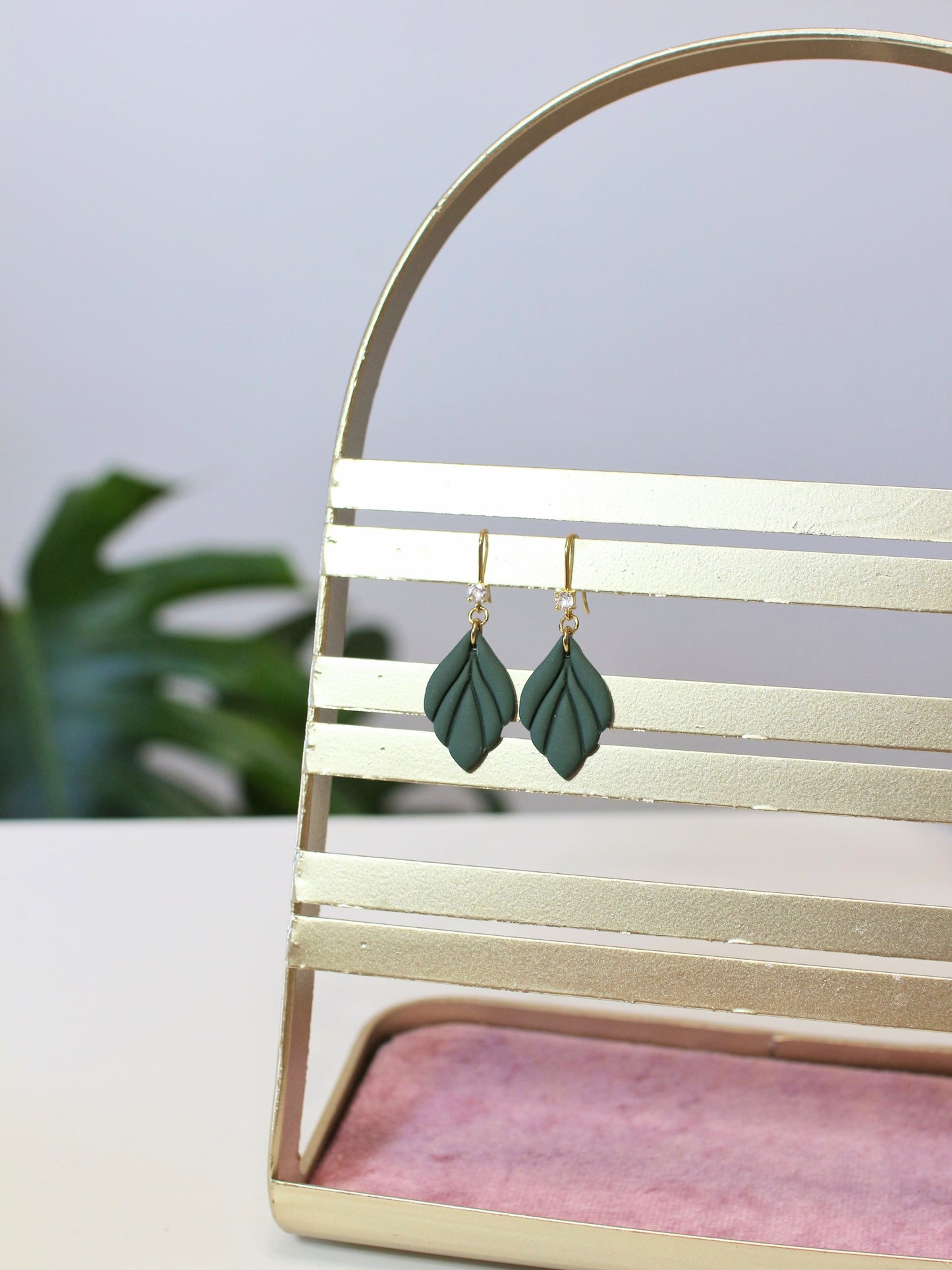 Autumn Droplets - Minimal Fall Earrings
