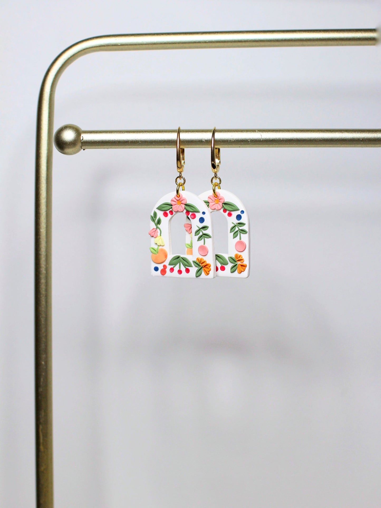 Fruit Arch Earrings