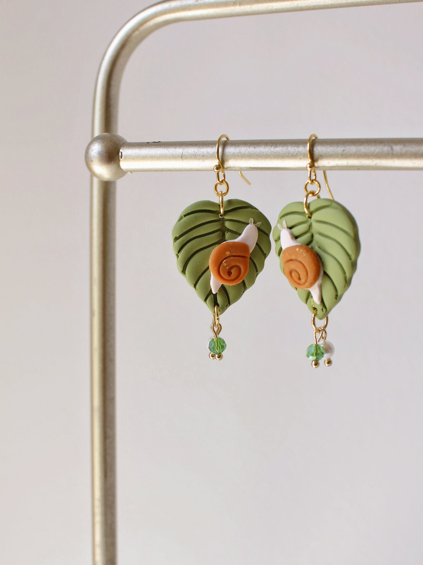 Garden Wanderer - Statement Foliage Earrings