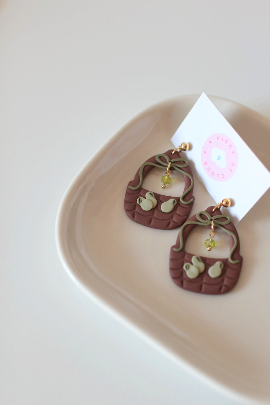 Fruit Harvest (Pears) - Statement Earrings