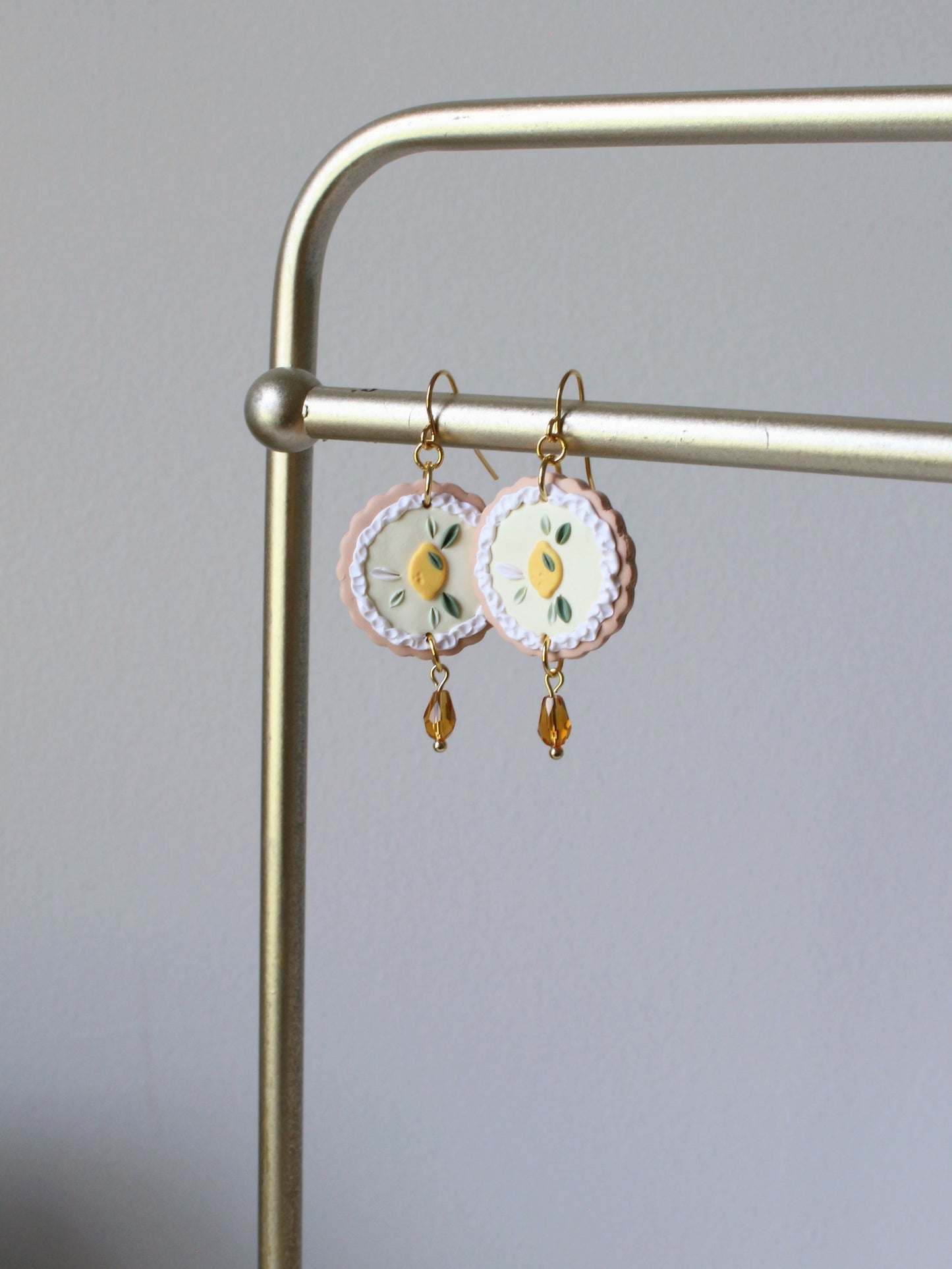 Lemon Tart Earrings