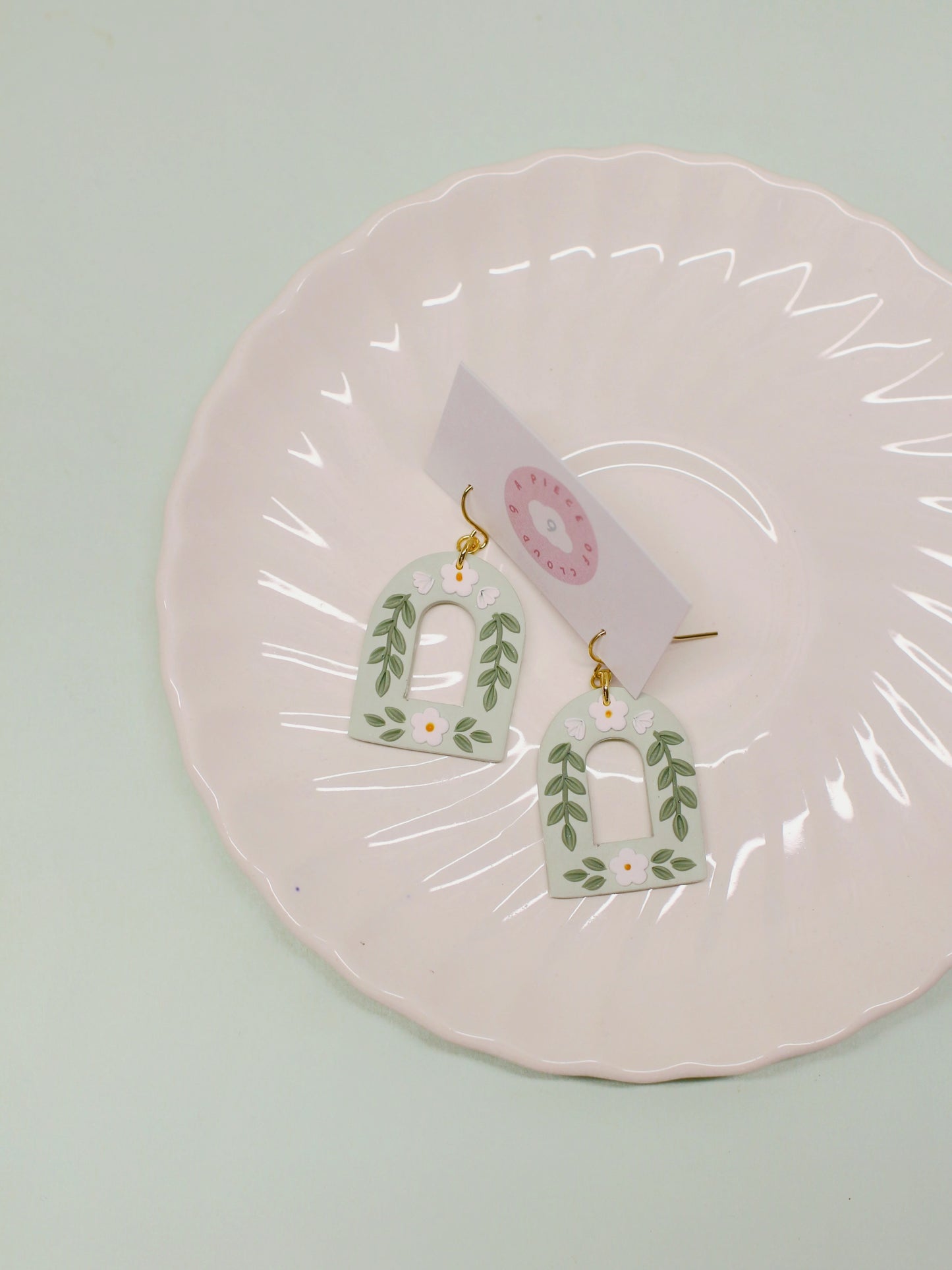 Meadow Arches - Floral Earrings