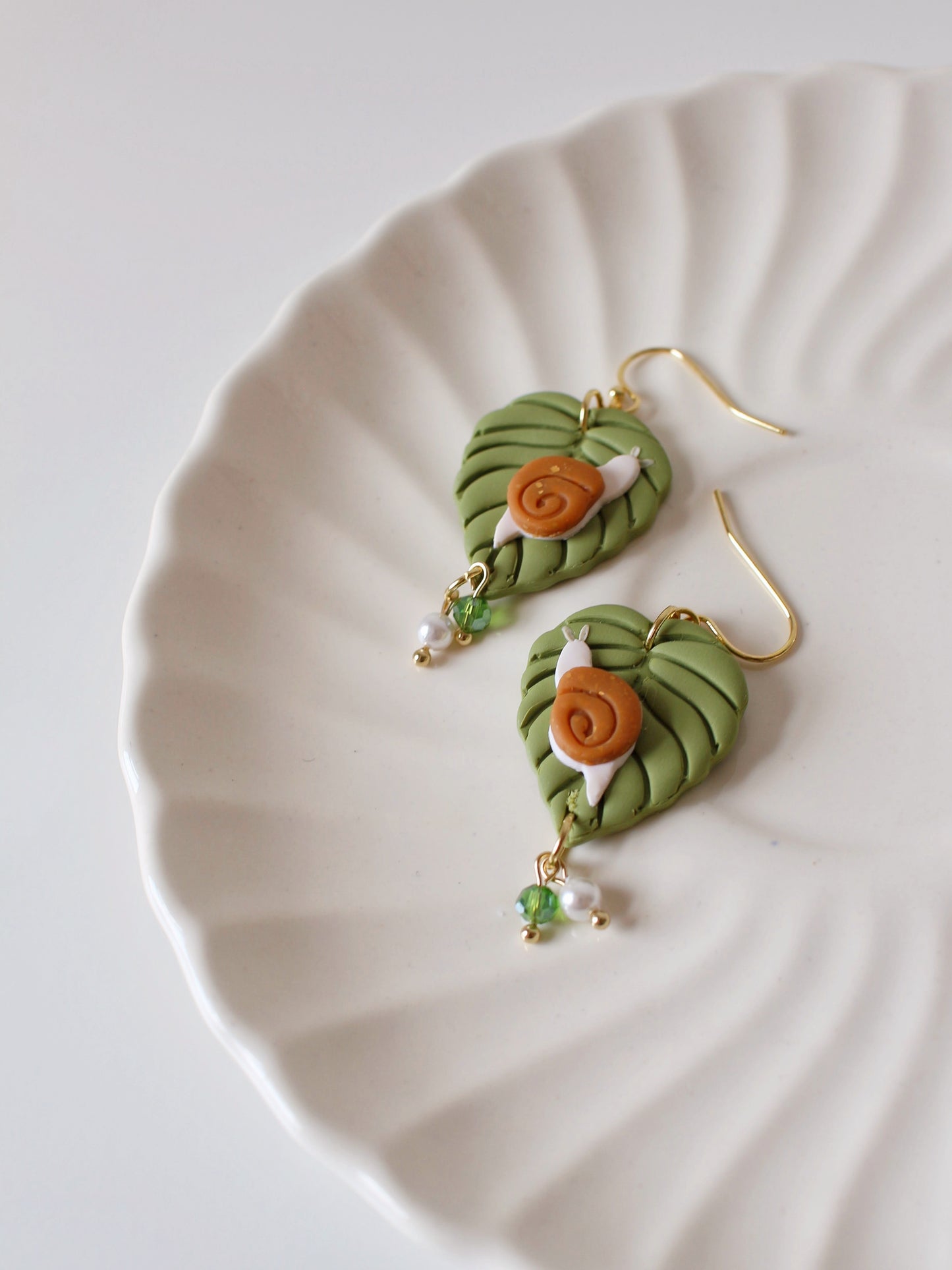 Garden Wanderer - Statement Foliage Earrings