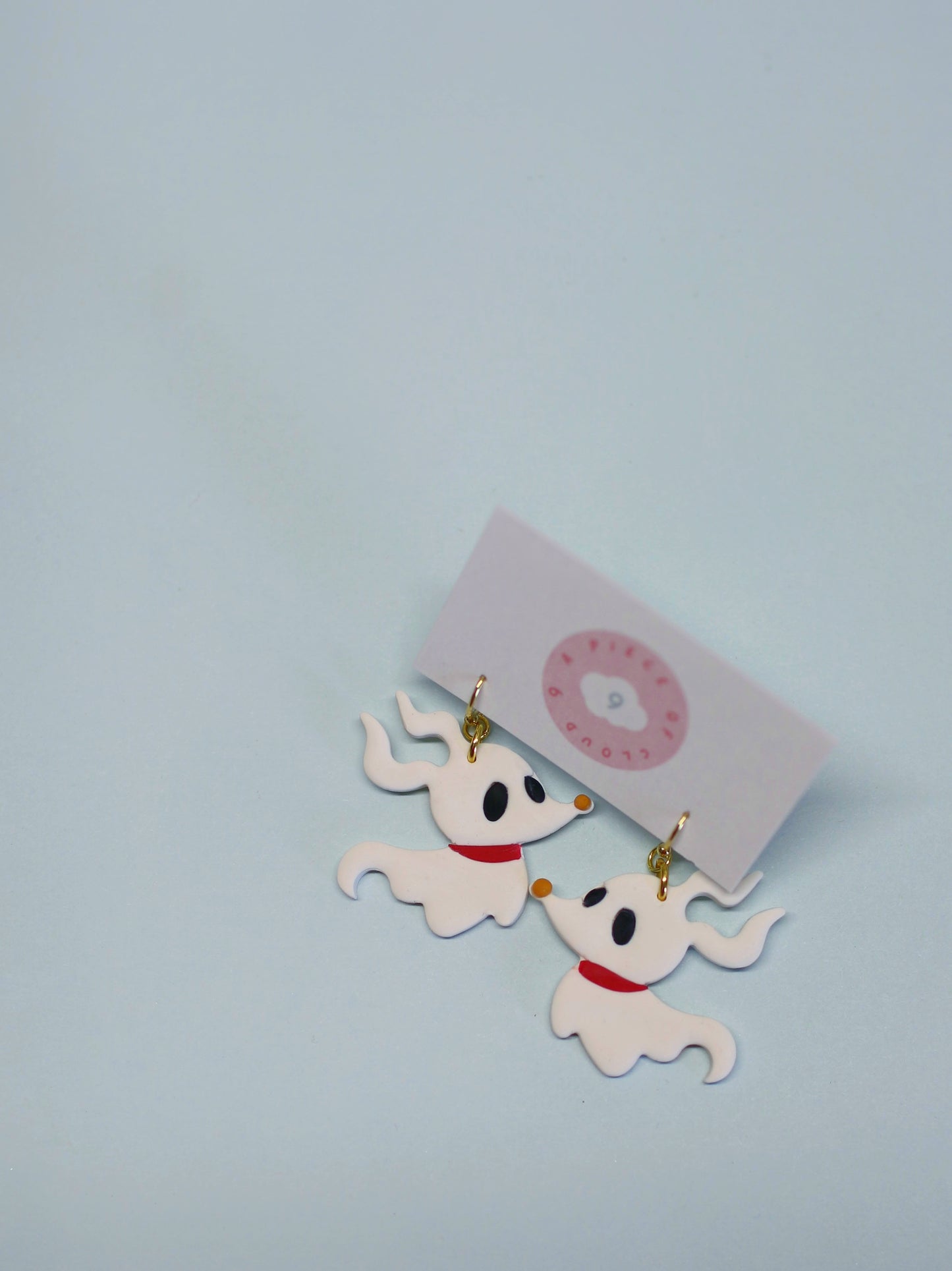 Spooky Pup - Glow in the Dark Halloween Earrings