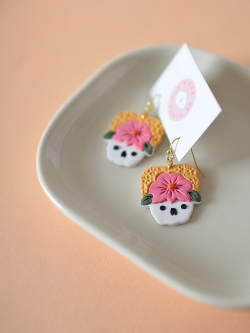 Clavel - Sugar Skull Earrings