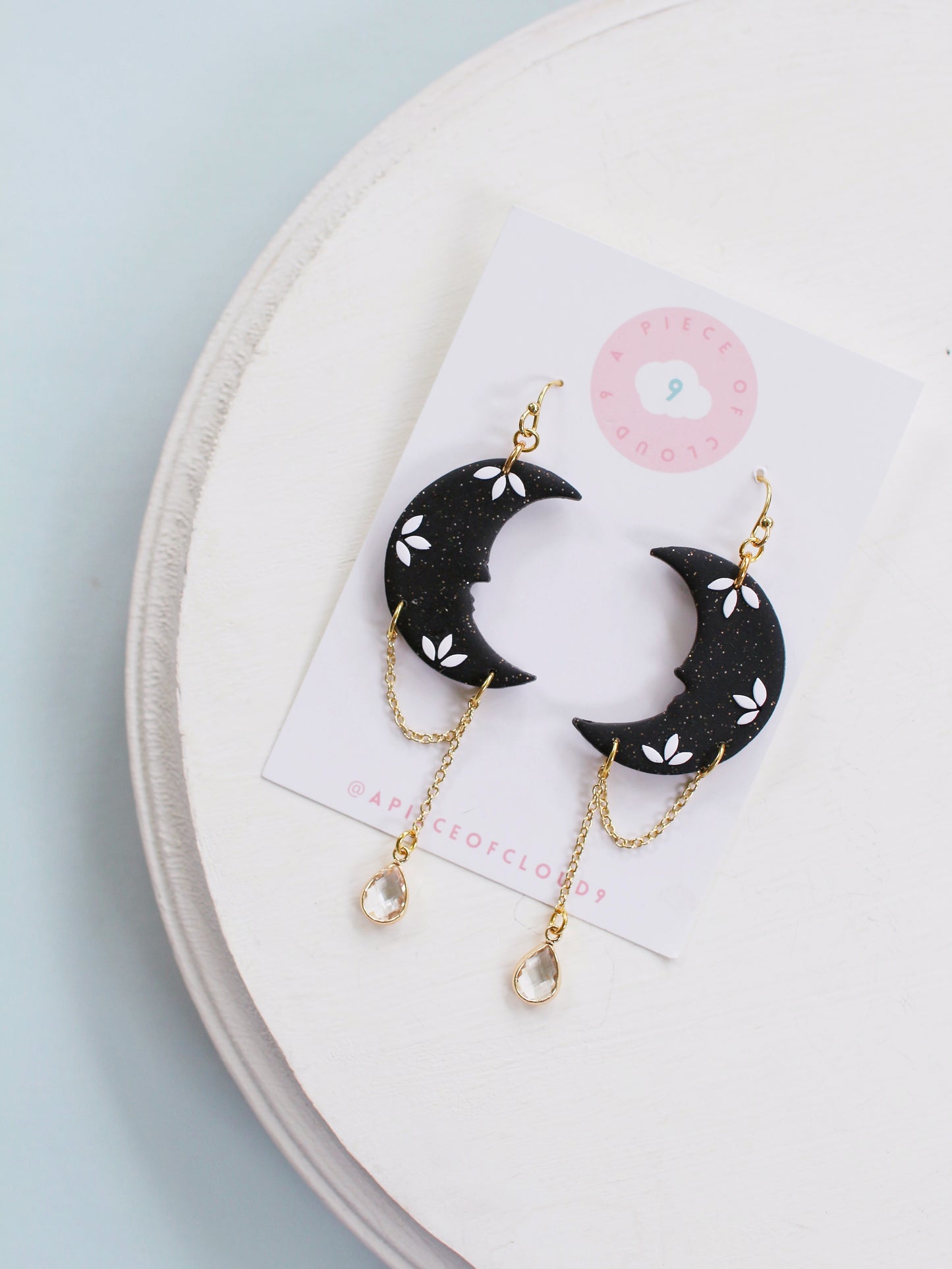 Astra - Statement Moon Earrings