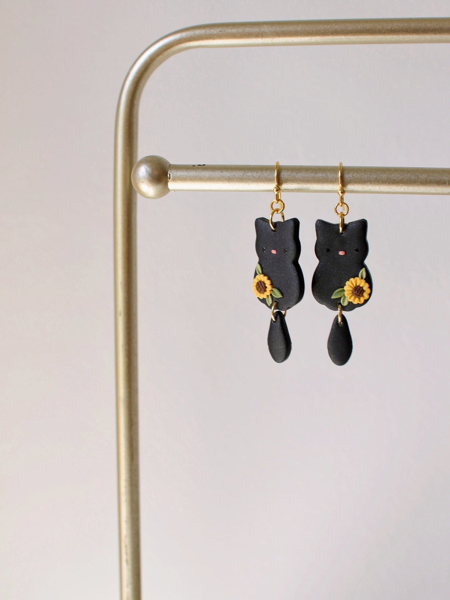 Salem - Black Cat Earrings