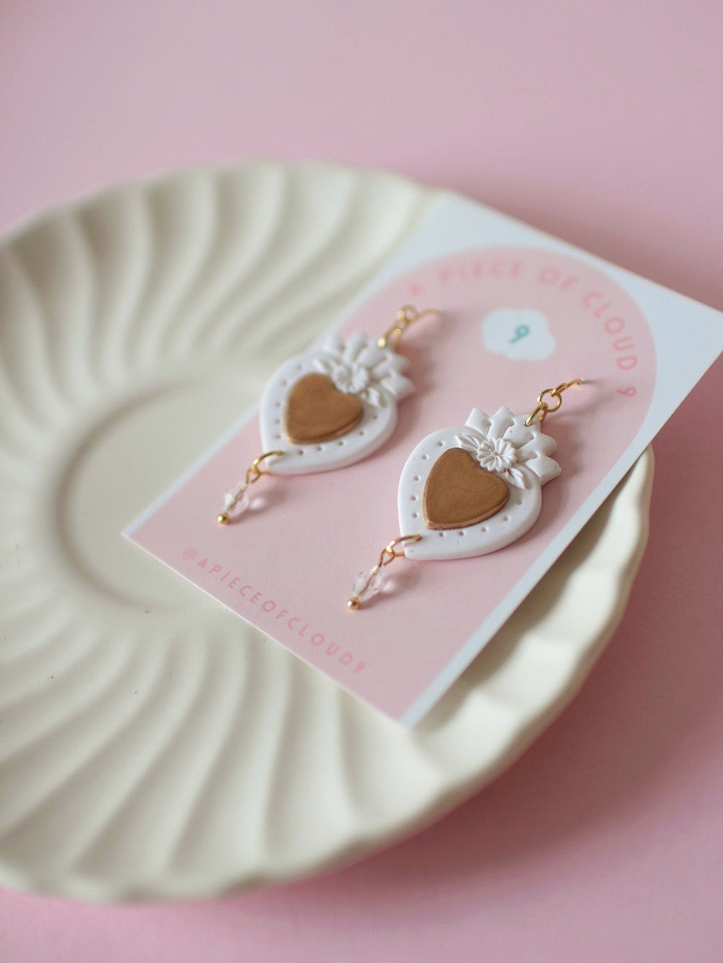 Milagrito Eterio - Mexican Folk Art Earrings