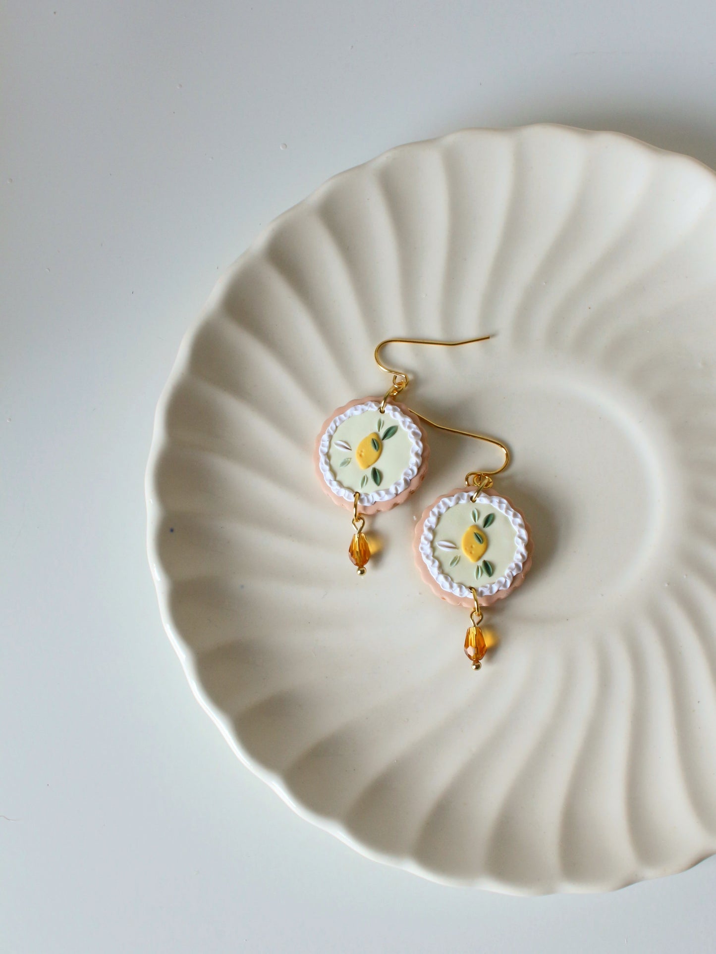 Lemon Tart Earrings