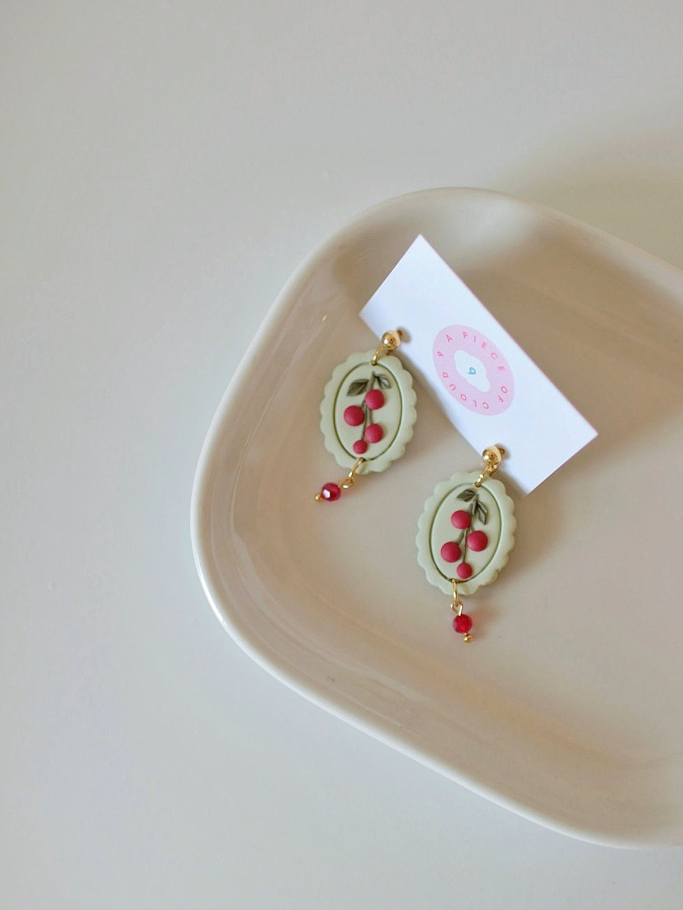 Pomodorinis - Tomato Vine Earrings