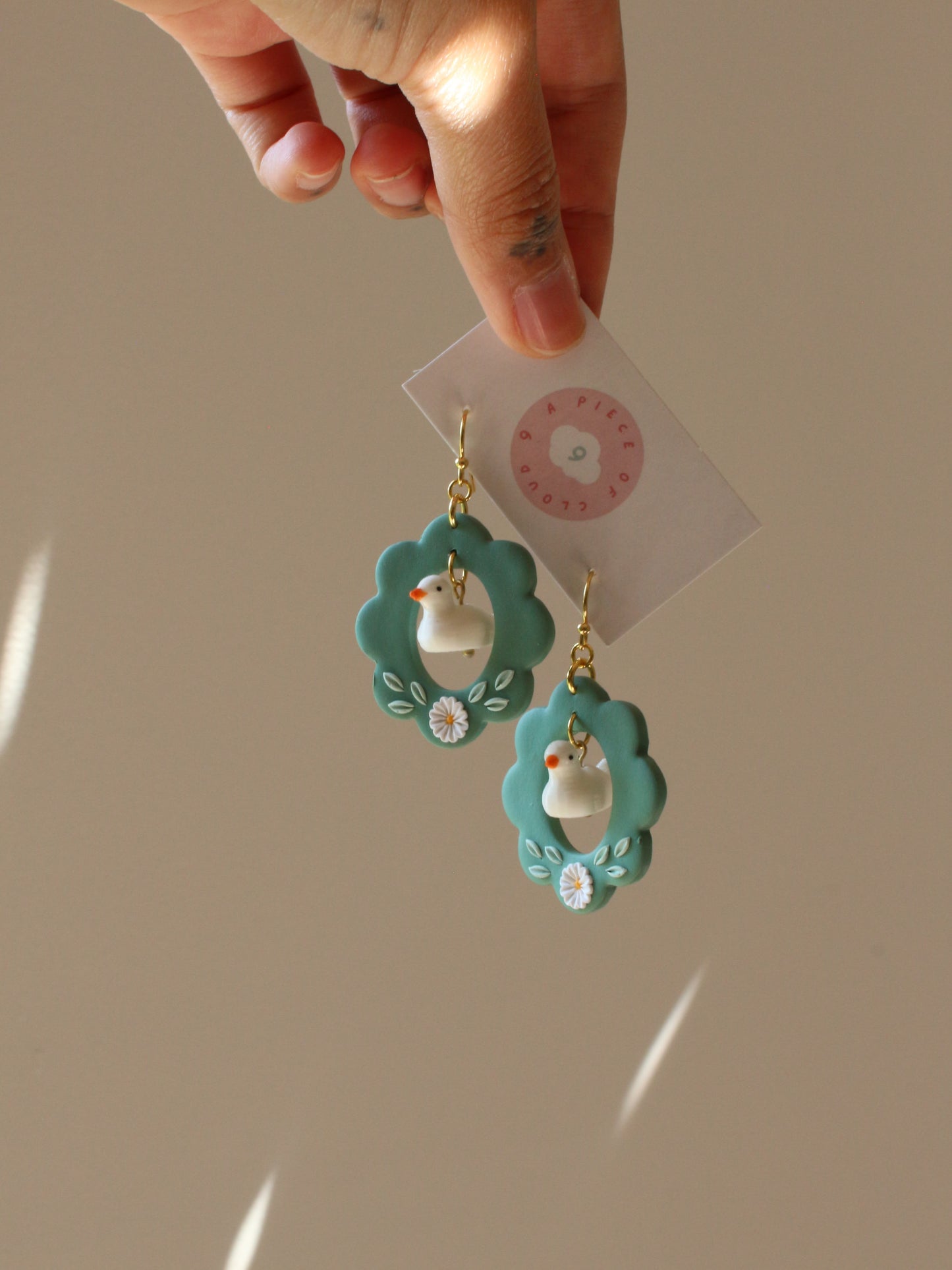 A Duck's Life - Statement Duck Earrings