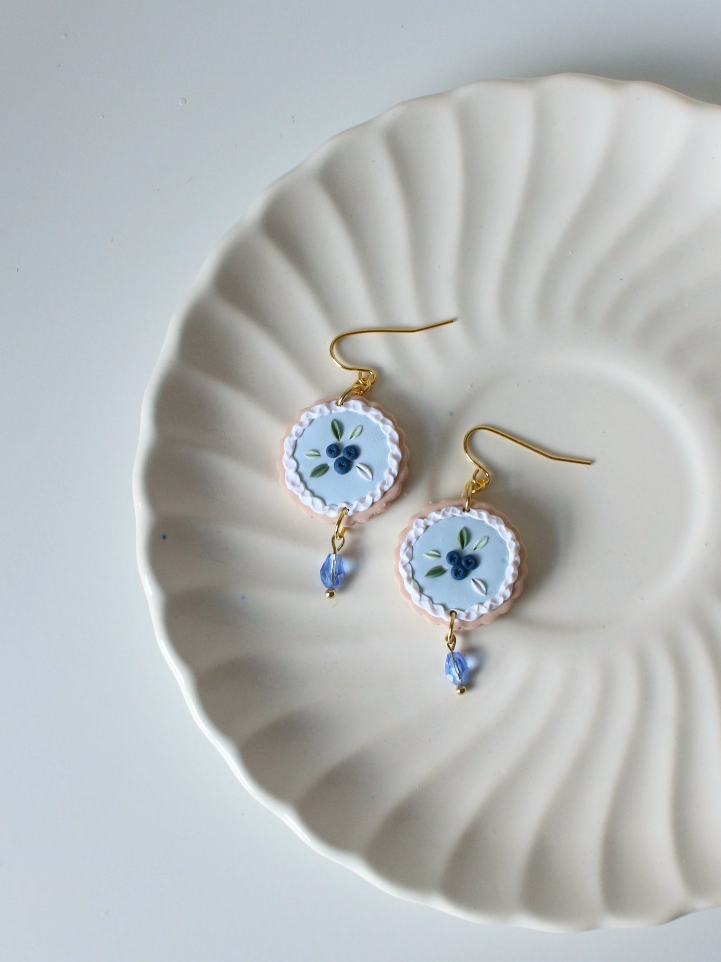 Blueberry Tart Earrings