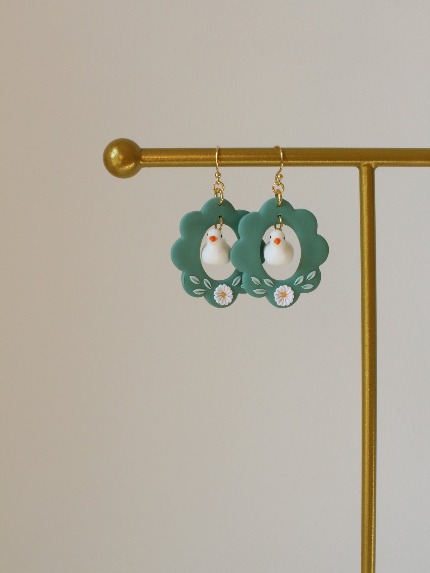 A Duck's Life - Statement Duck Earrings