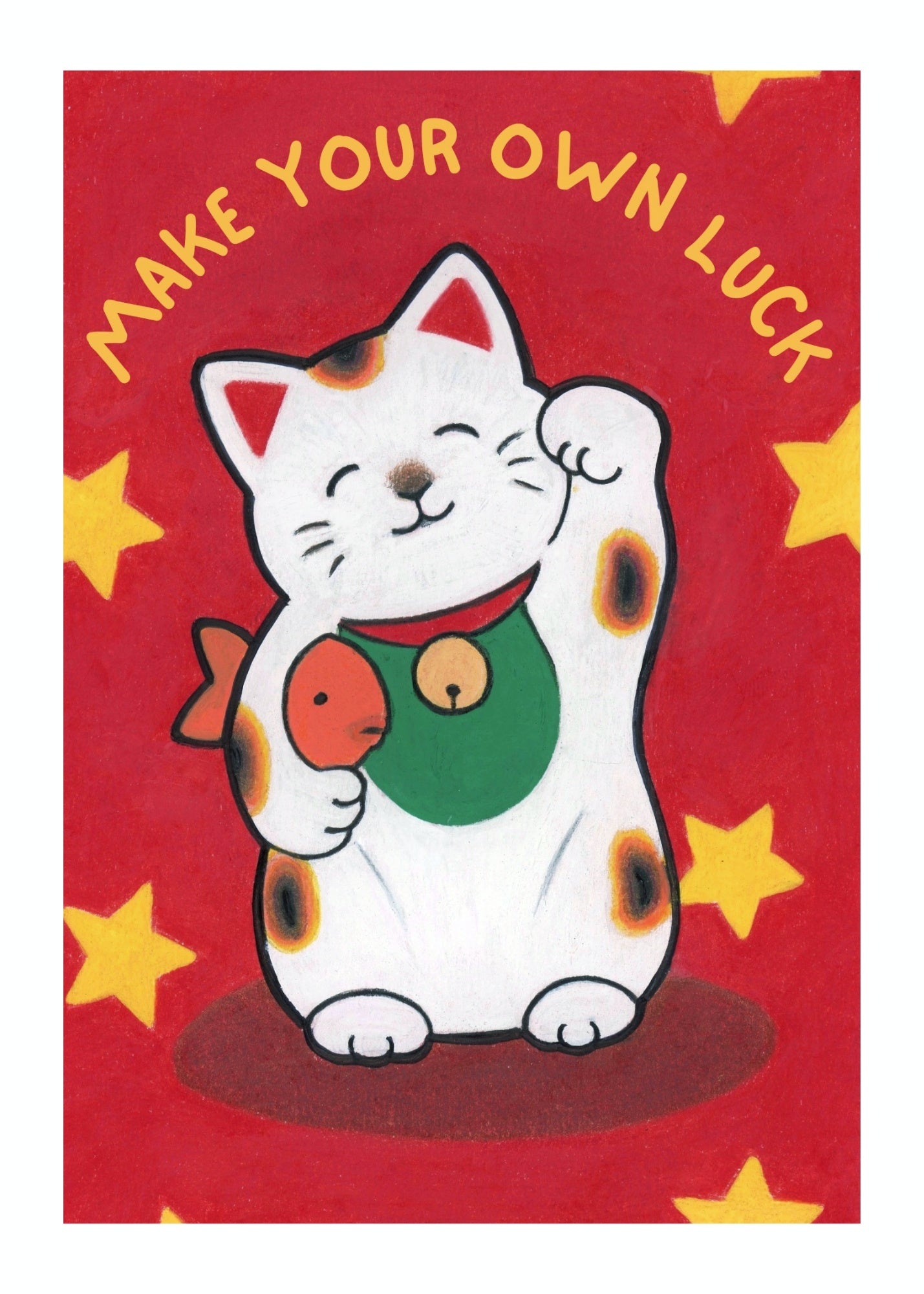 Make Your Own Luck - 5x7 Art Print