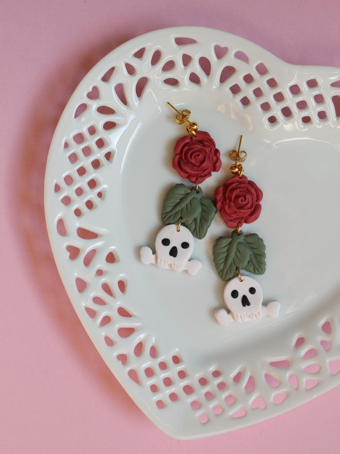 Death Mask - Frida Kahlo Inspired Earrings