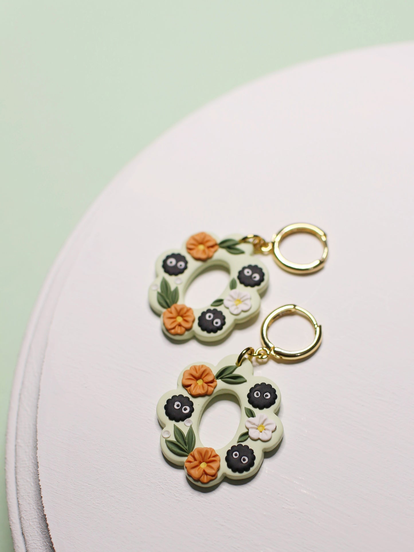 Pocket Full of Soots Sprites - Studio Ghibli Inspired Earrings