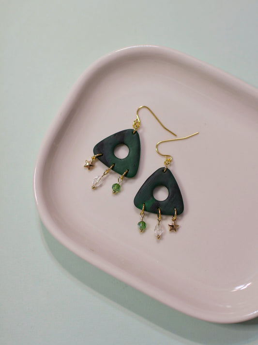 Seeing Stone - Statement Earrings