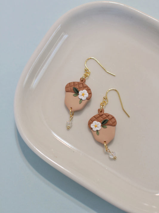 Forest Charm - Acorn Earrings