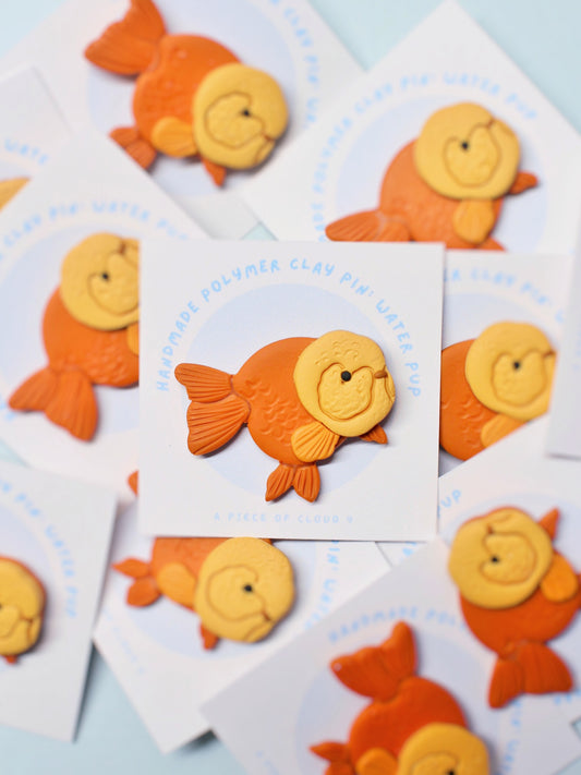 Water Pup - Oranda Fish Pin