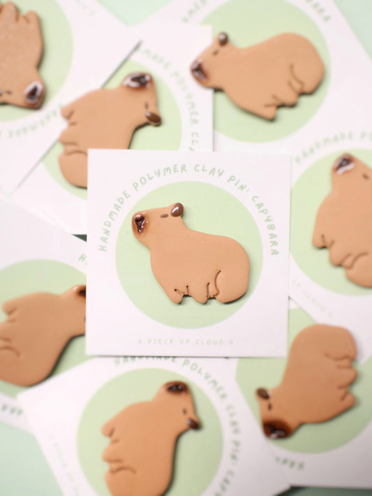 Capybara Pin