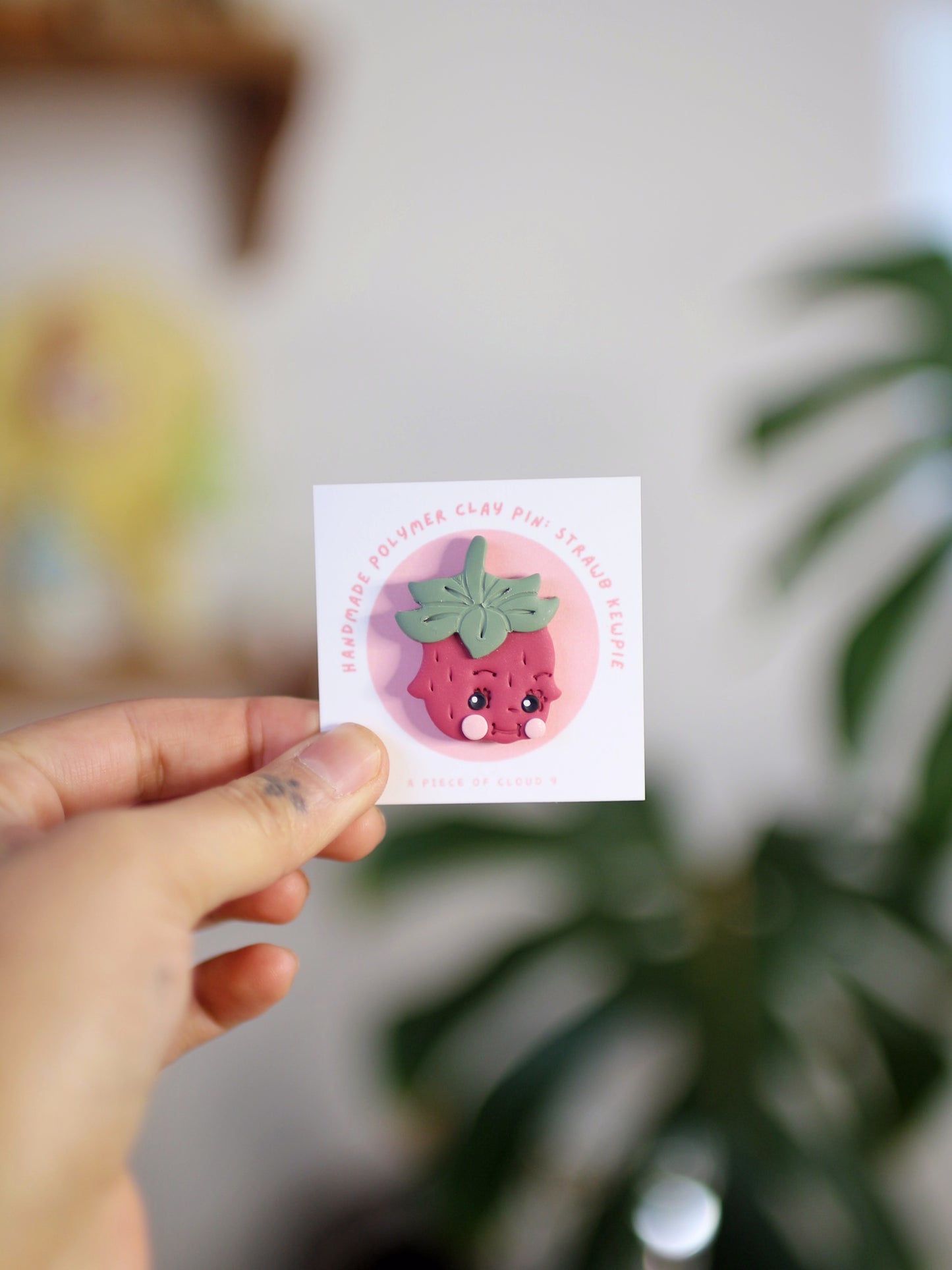 Strawberry Kewpie Pin