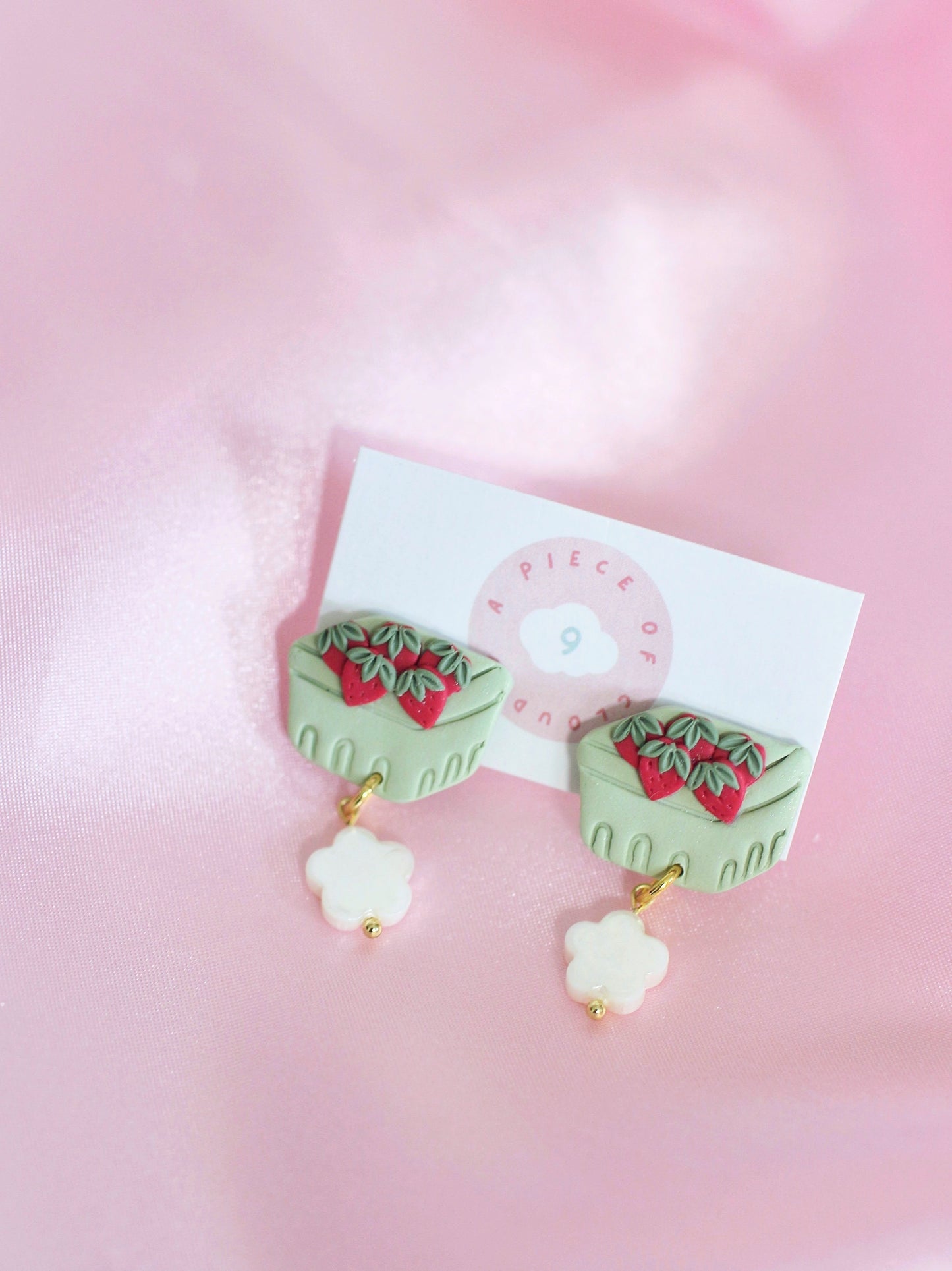 Strawberry Picking Earrings