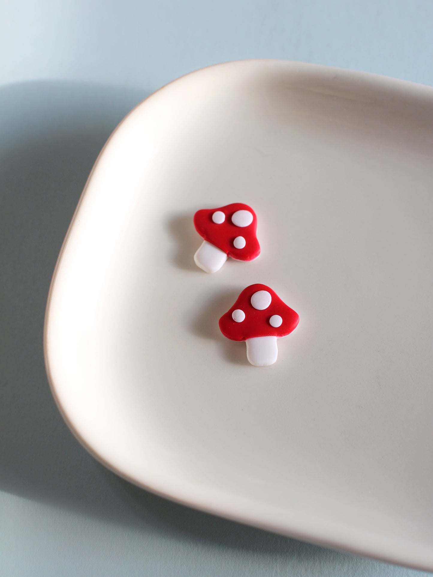 Mushroom Stud Earrings