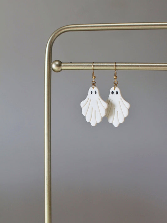 Ooky Spooky - Glow in the Dark Ghost Earrings