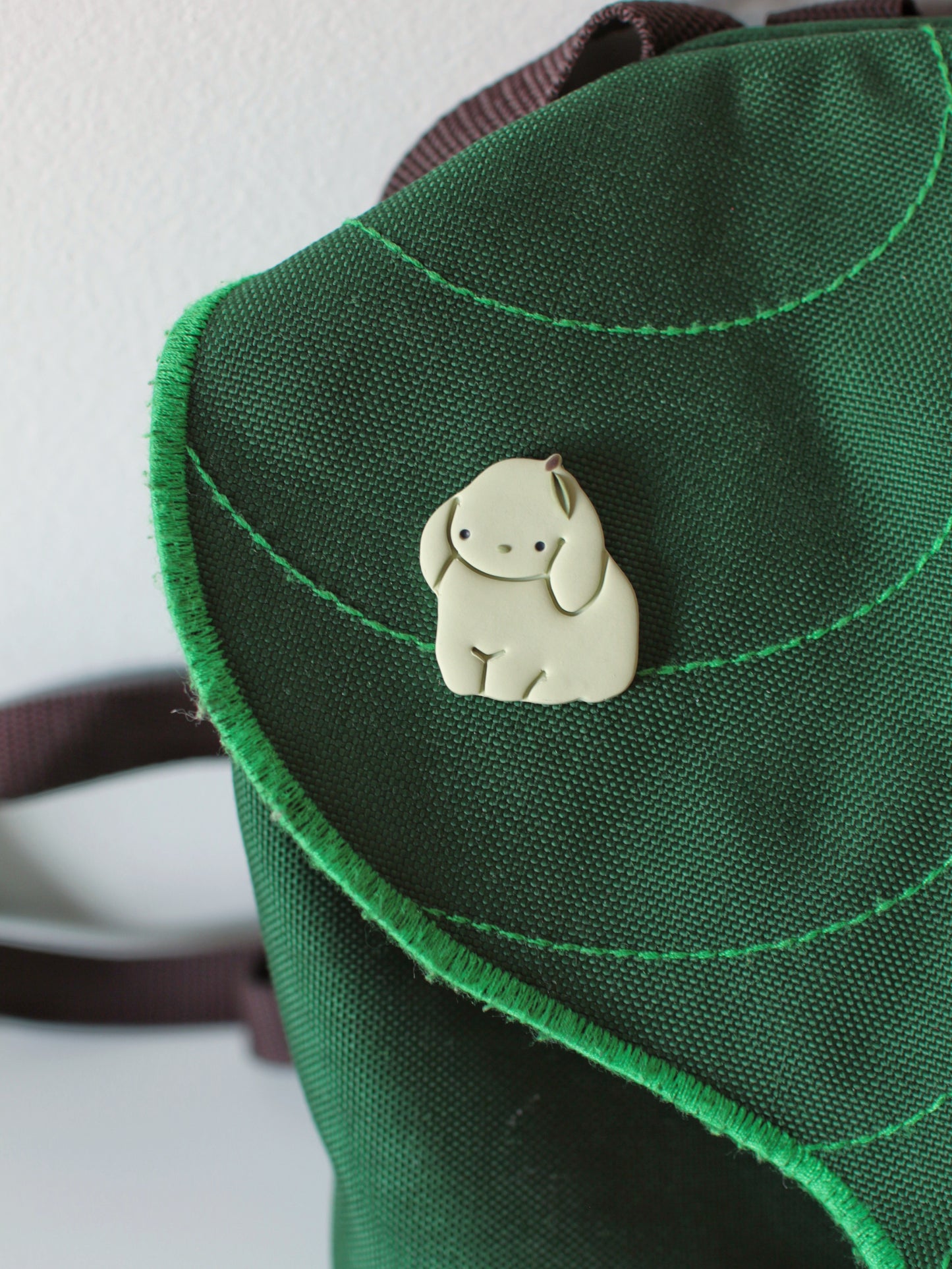Pear Bunny Pin