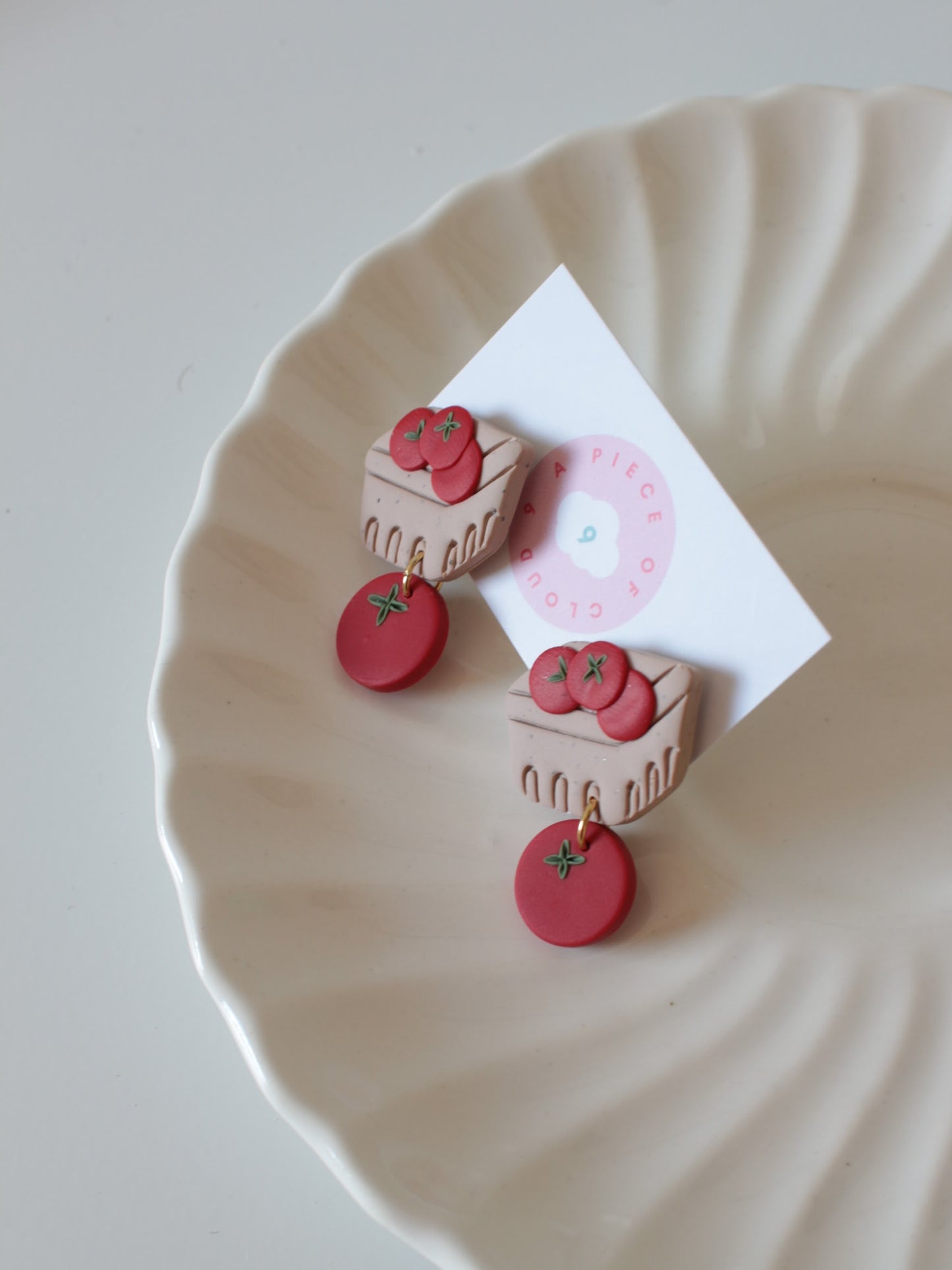 Tomato Toss - Ren Fair Earrings