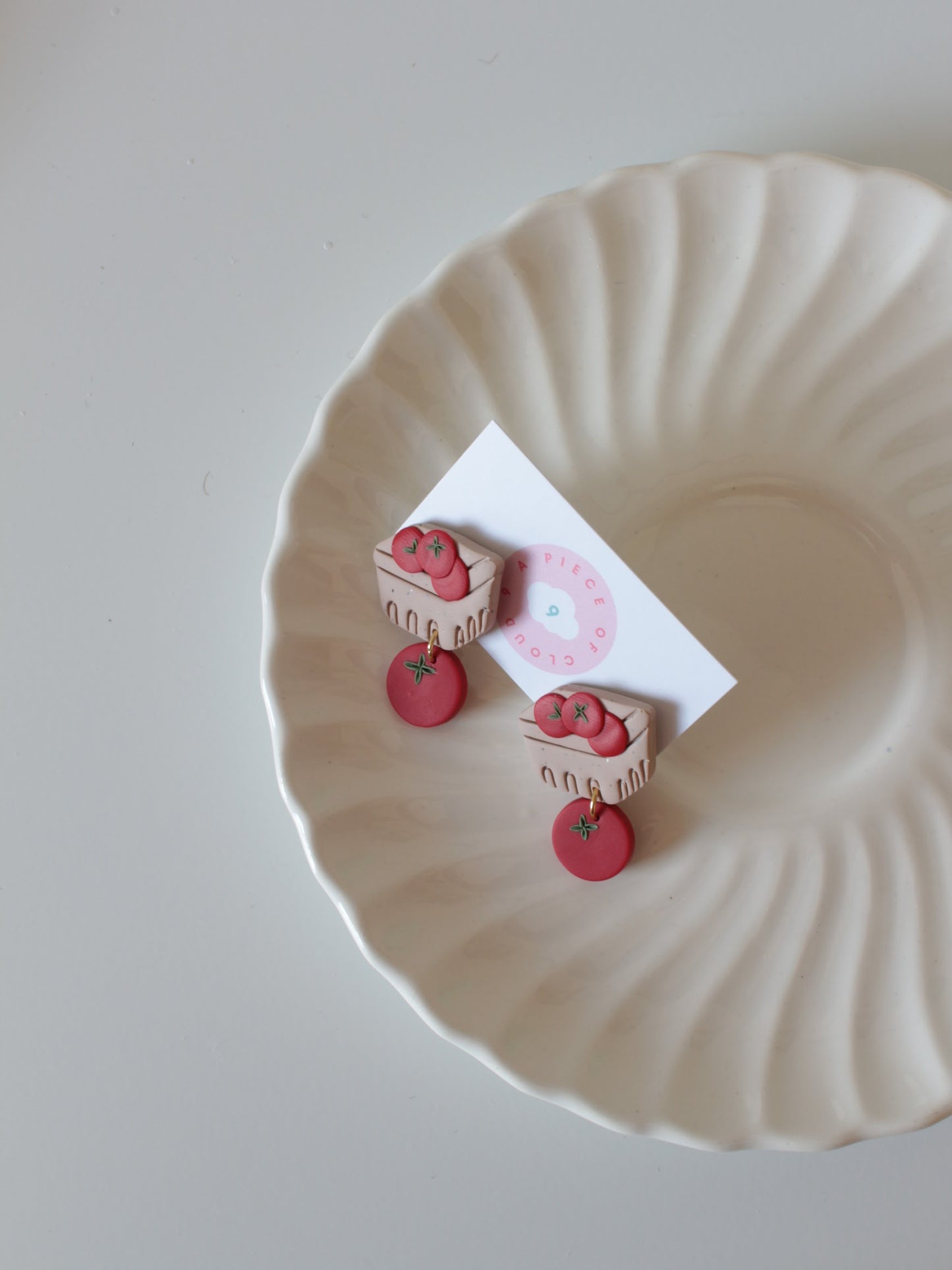 Tomato Toss - Ren Fair Earrings