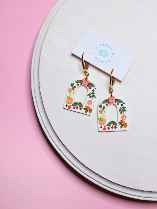 Fruit Arch Earrings