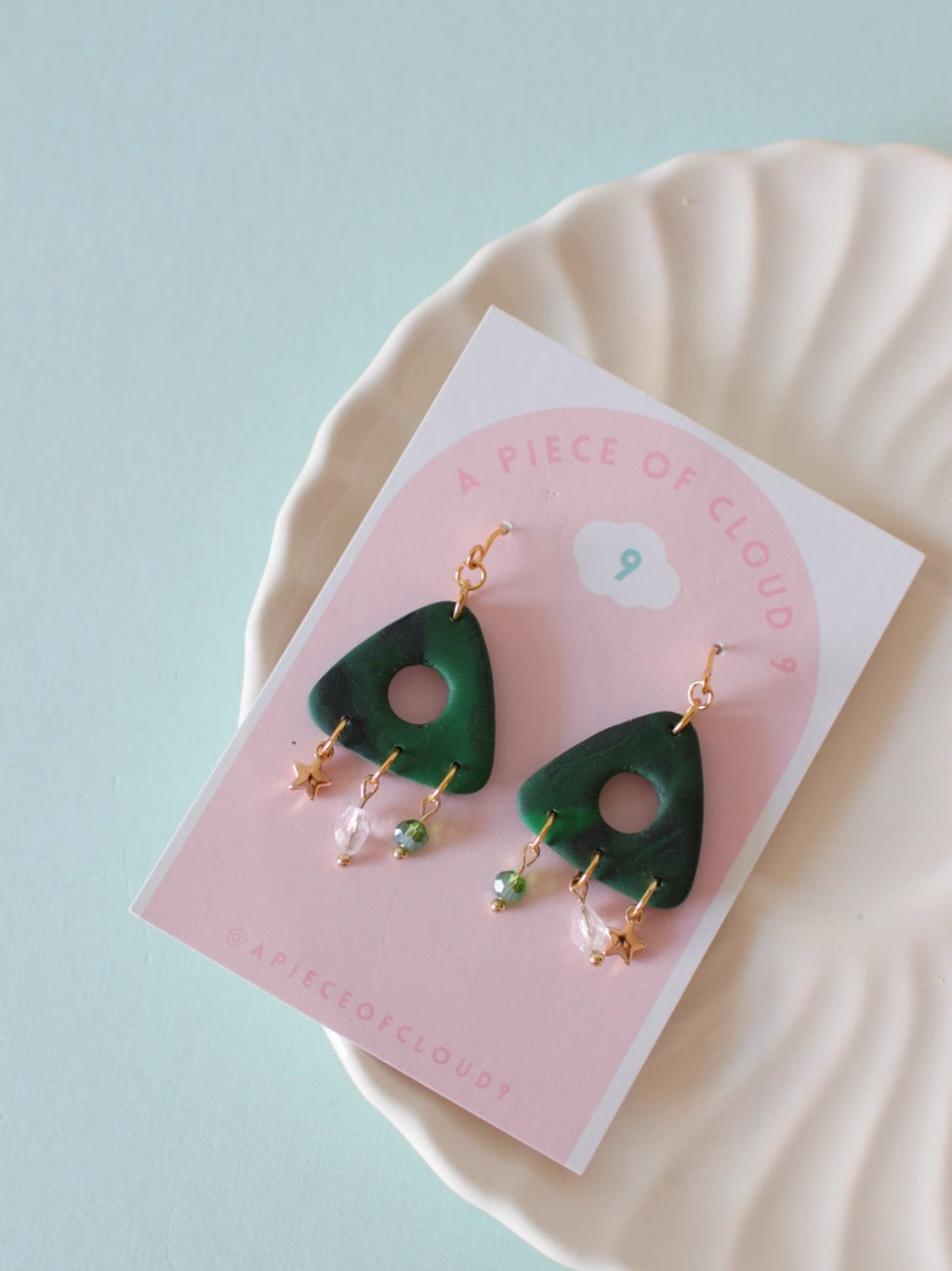 Seeing Stone - Statement Earrings