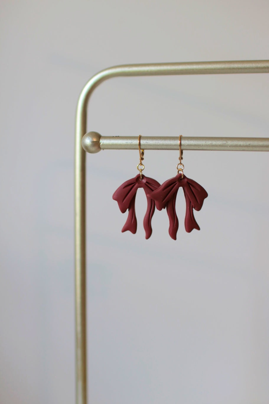 Cozy Ribbons - Bow Earrings