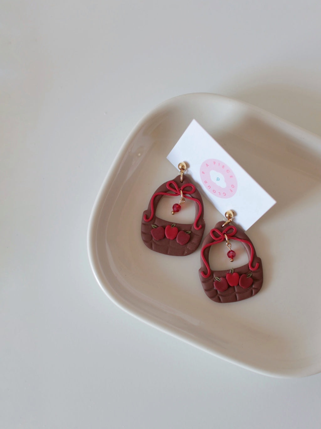 Fruit Harvest (Apples) - Statement Earrings