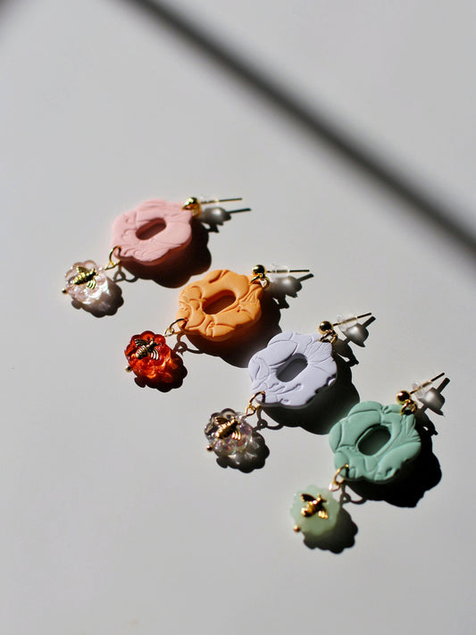 Honey Blossoms - Spring Palette Earrings